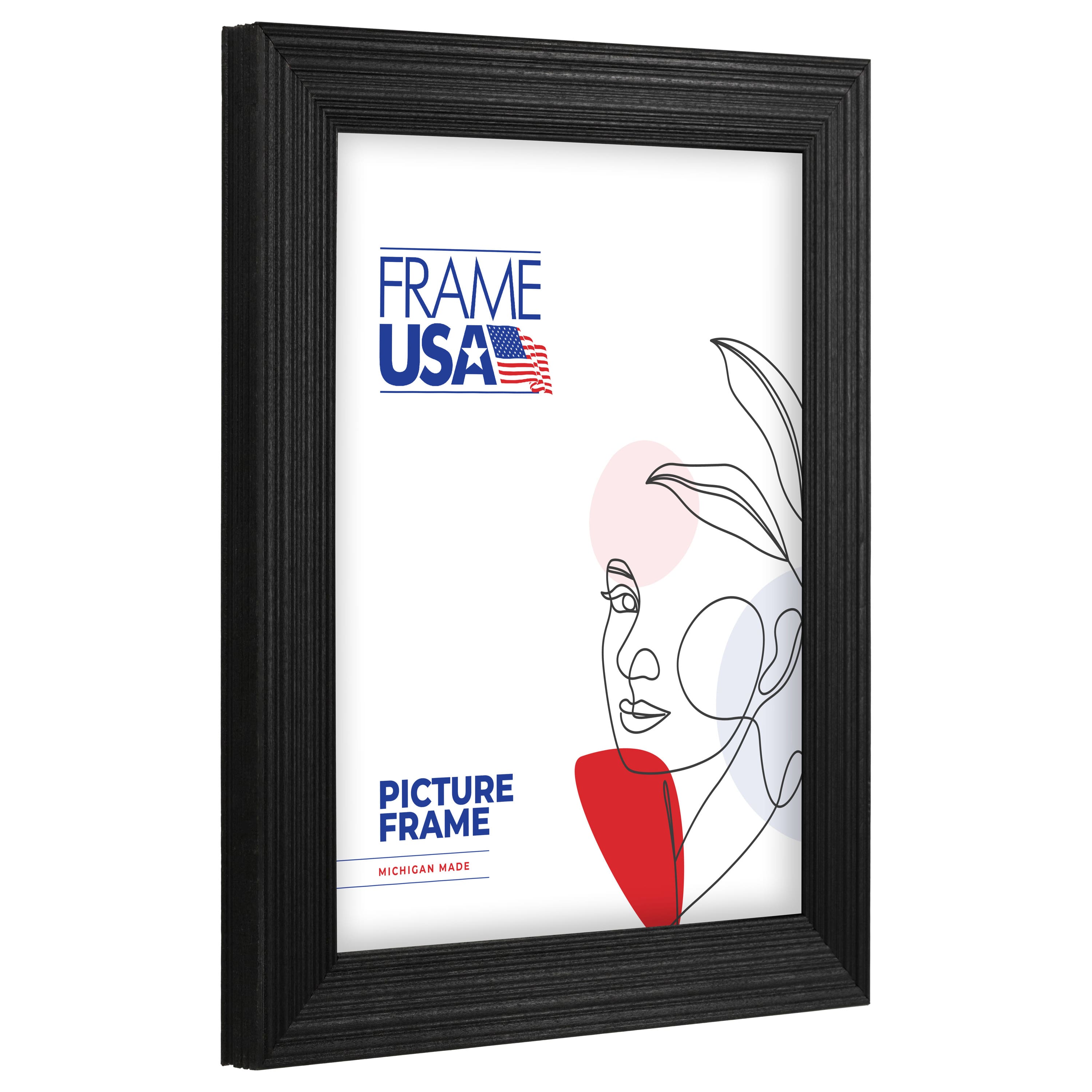 Frame USA Timber Black Single Image Picture Frame