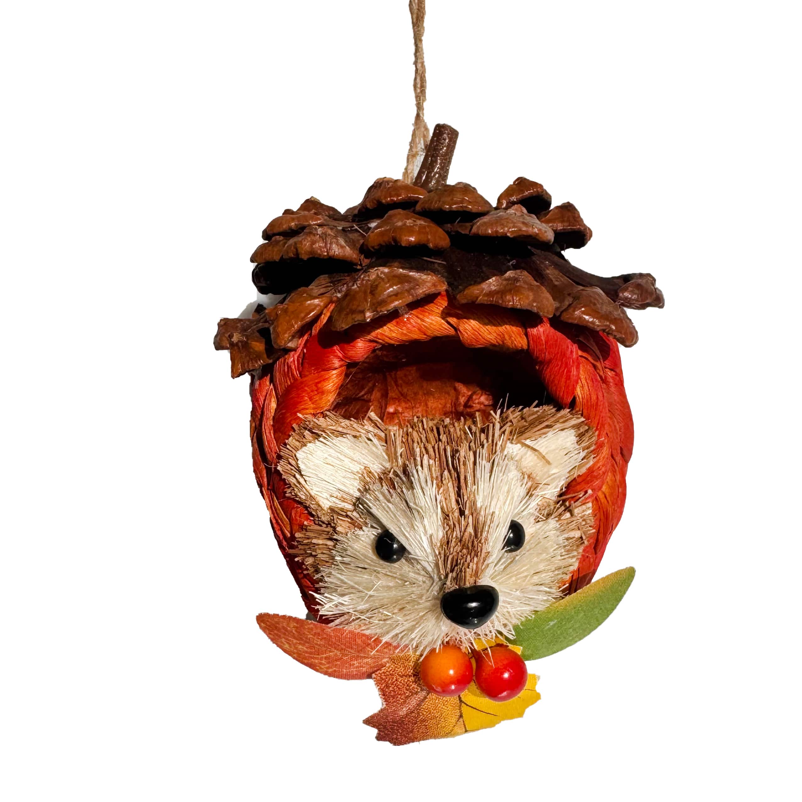 6" Fox in Acorn Decorative Natural Ornament by Ashland®