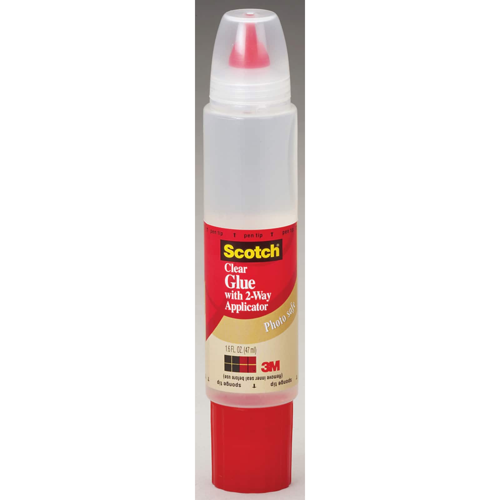 3M™ Scotch® Clear Glue with 2-Way Applicator