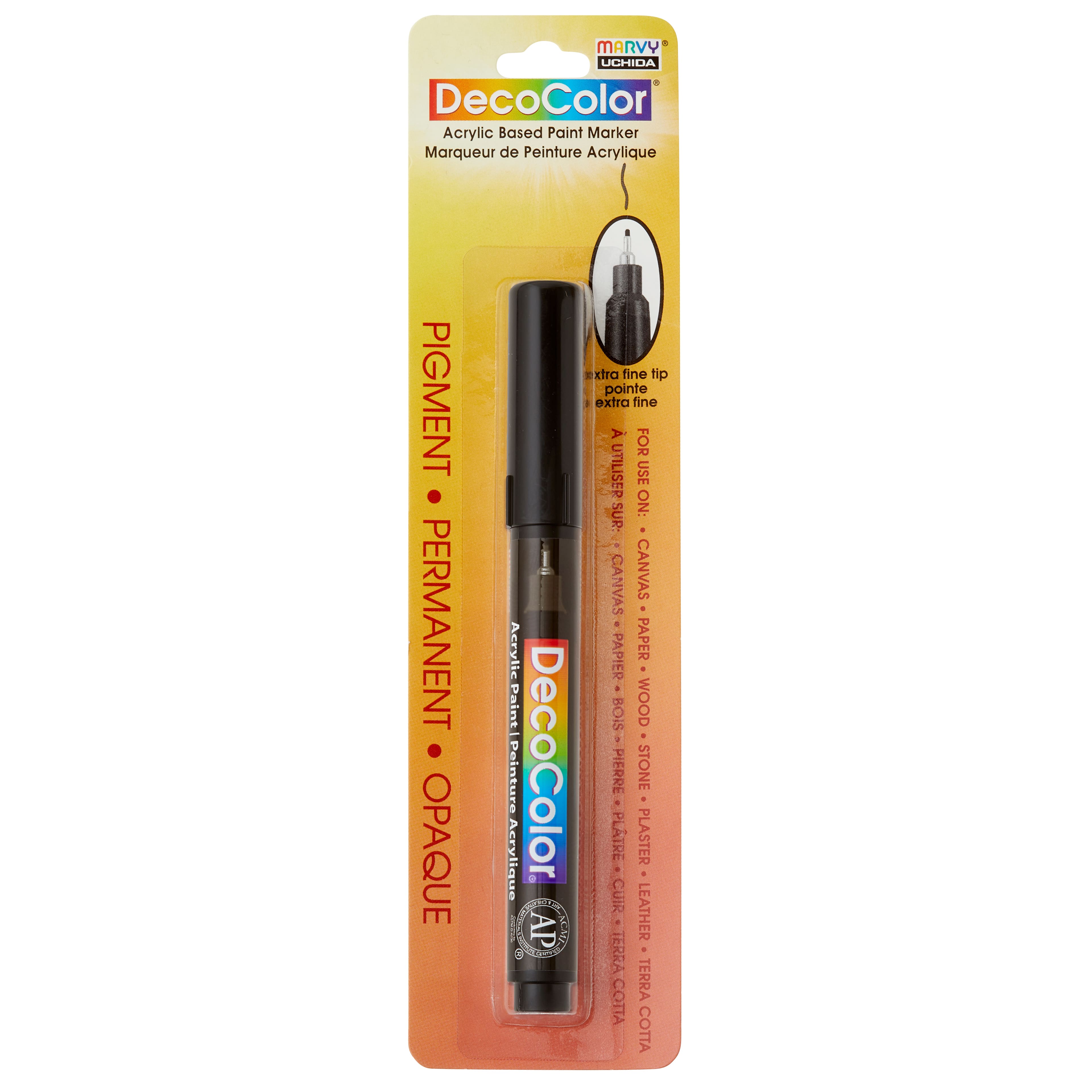 Marvy® Uchida DecoColor® Extra Fine Black Paint Marker