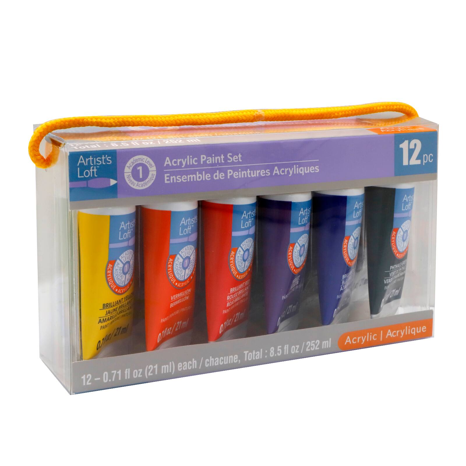 16 Pack: 12 ct. (192 total) Basics Acrylic Paints by Artist's Loft™