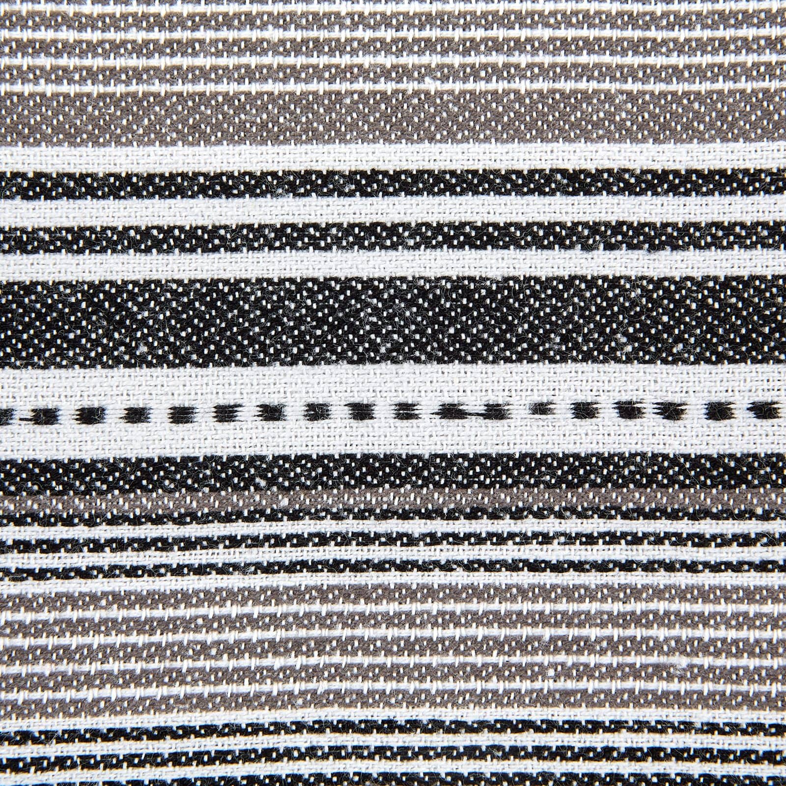 DII® Black Urban Stripe Dishtowel Set