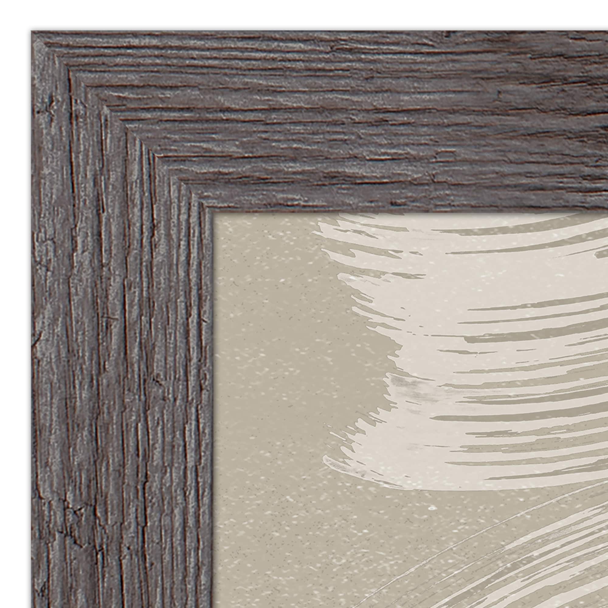 Fall Abstract Western Gray Framed Print