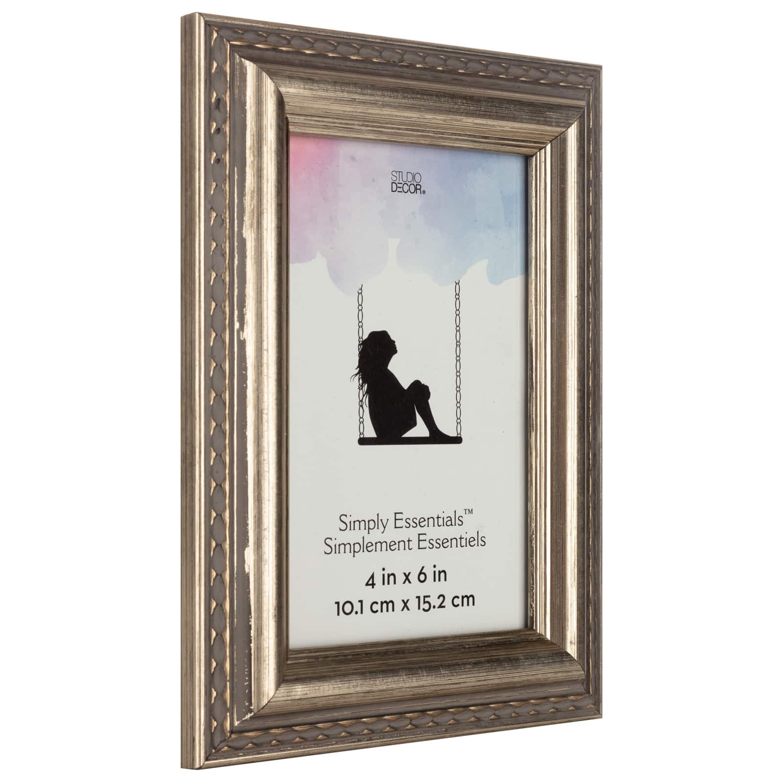 12 Pack: Silver Scallop Edge 4" x 6" Frame, Simply Essentials™ by Studio Décor®