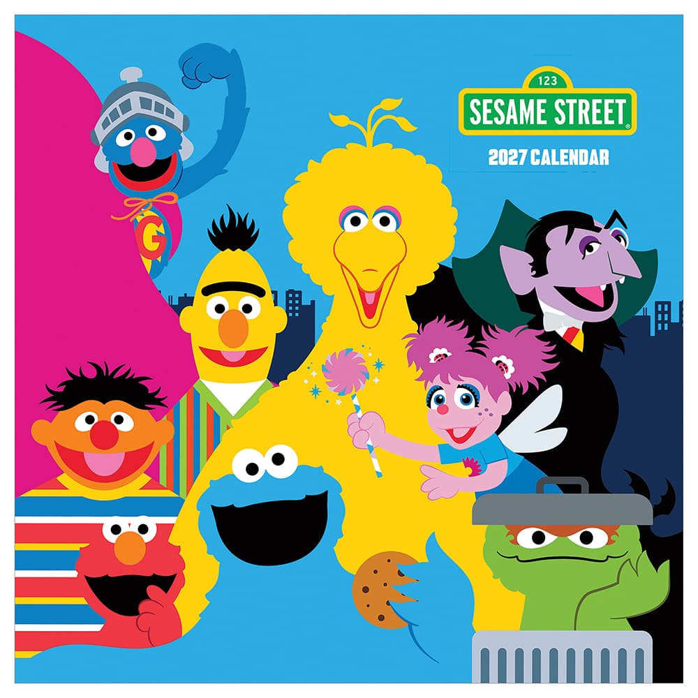 2027 Sesame Street Mini Calendar