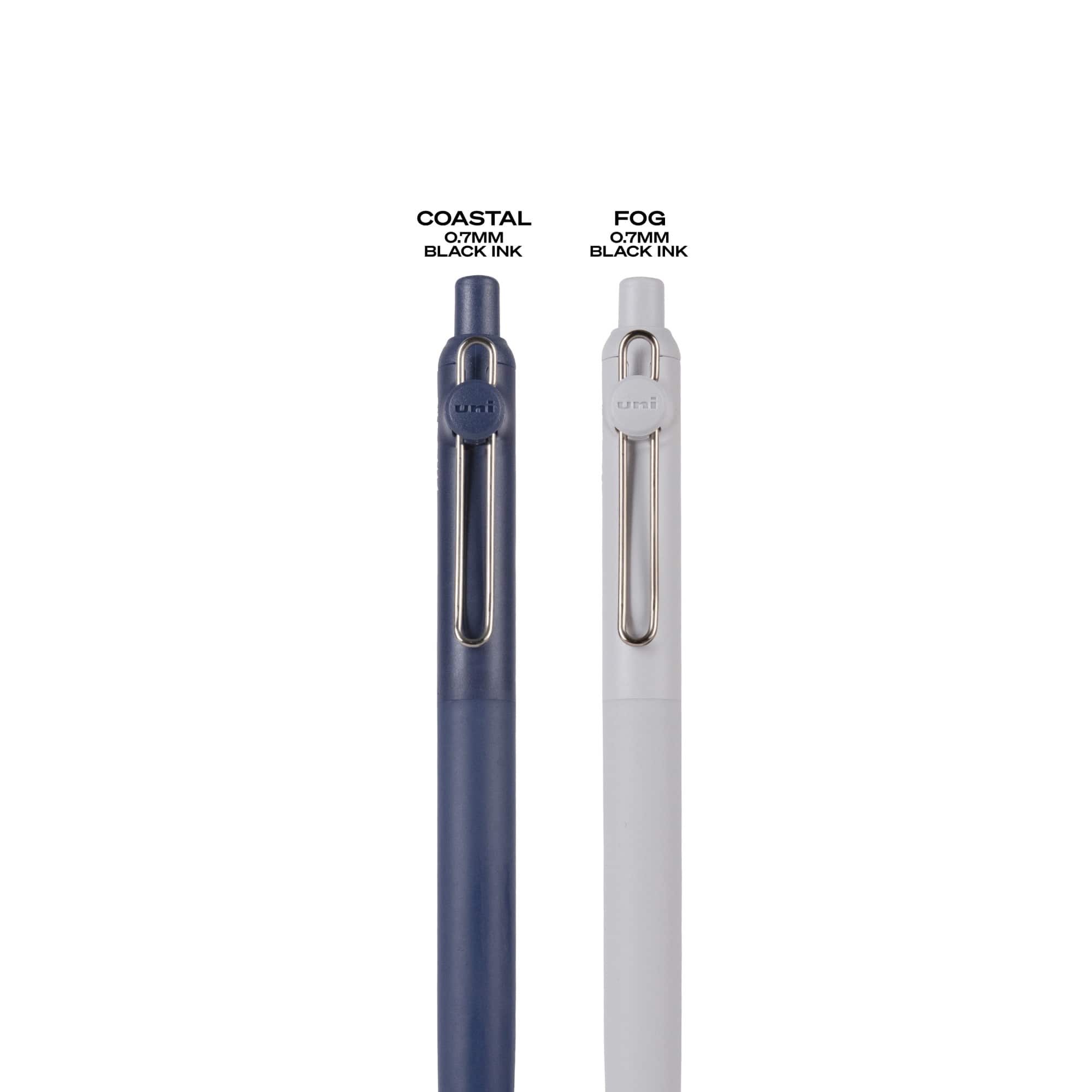 uniball™ Zento 0.7mm Liquid Gel Ink Muted Collection Retractable Pen Set
