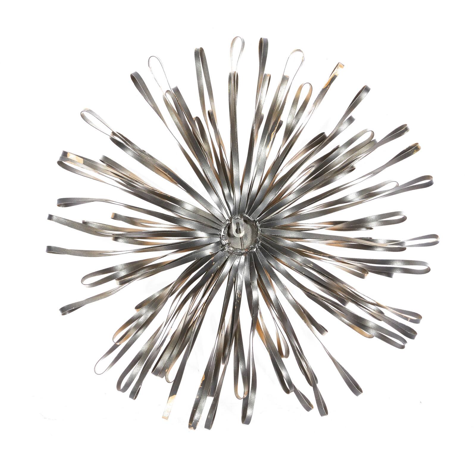 Gold Metal Starburst Modern Wall Décor Set
