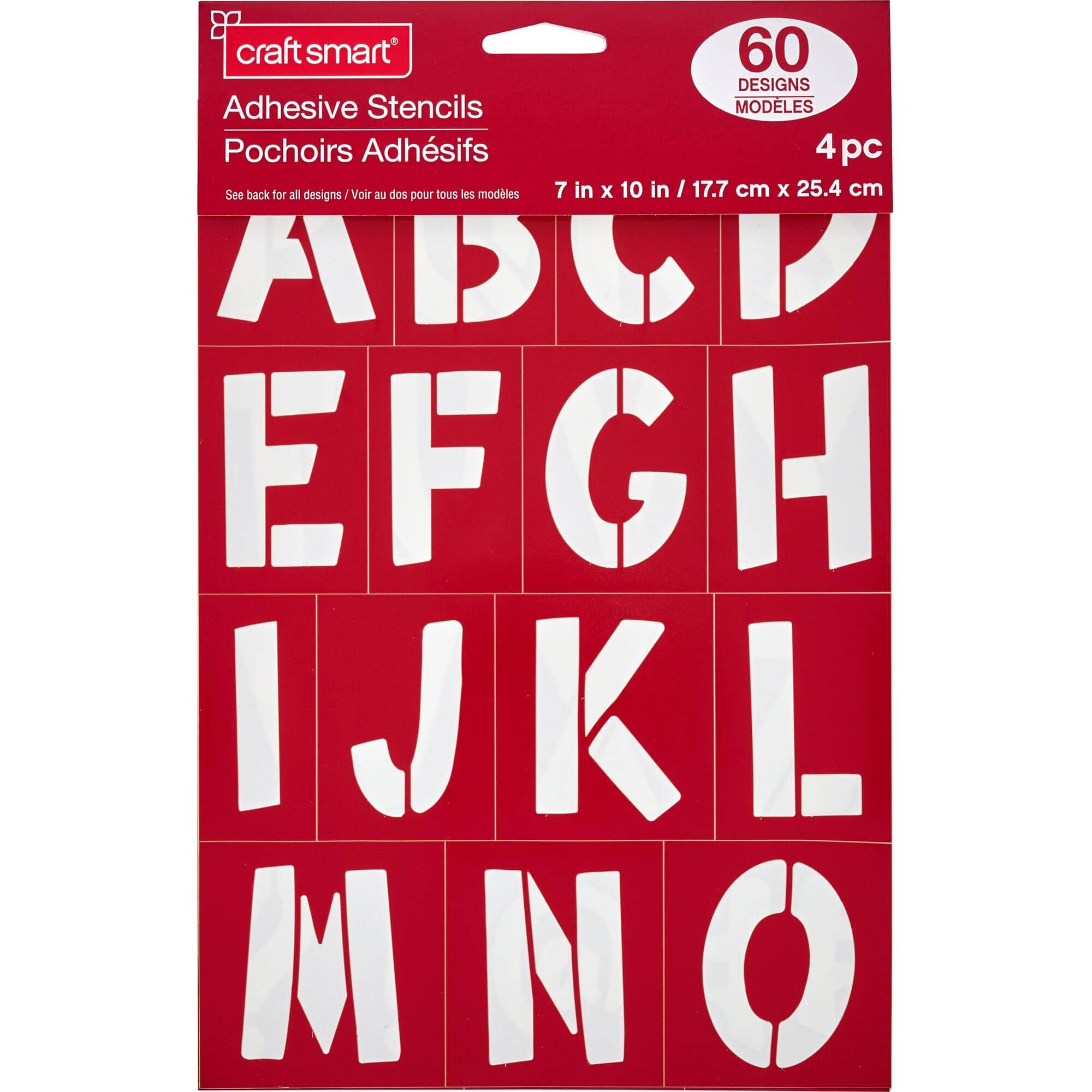 Whimsical Alphabet Stencils, 7" x 10" by Craft Smart®