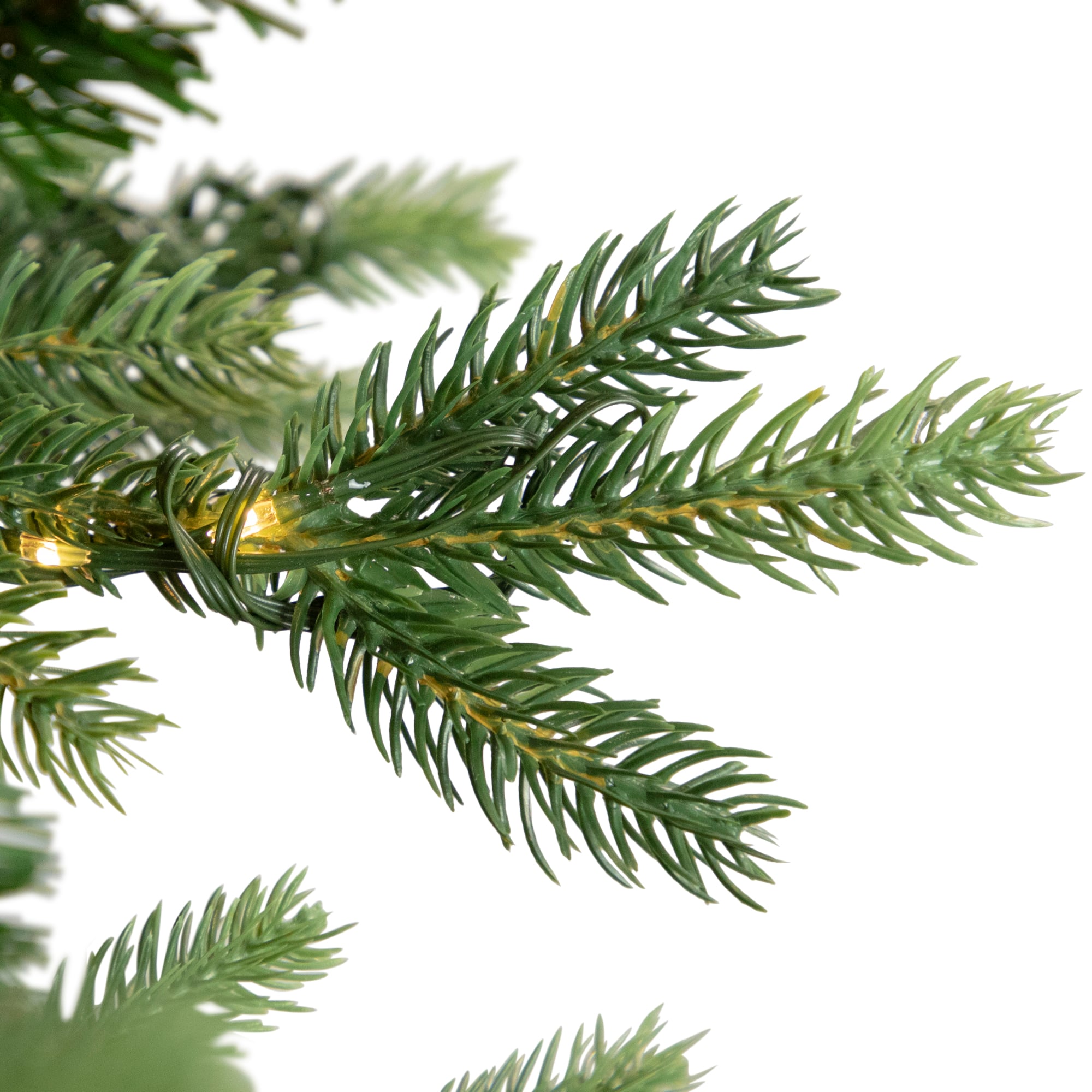 7.5ft. Pre-Lit Real Touch™️ Riverton Fir Artificial Christmas Tree, Clear LED Lights