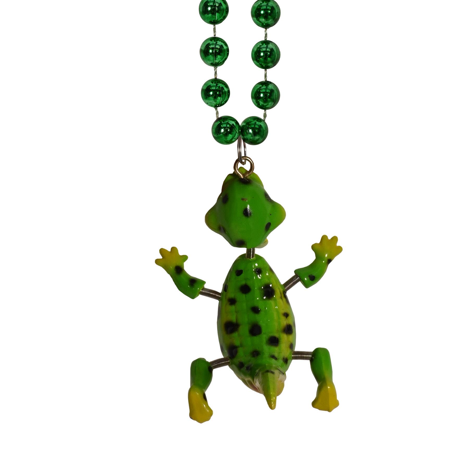 Beistle 36" Beads with Bobble Alligator Medallions, 2ct.