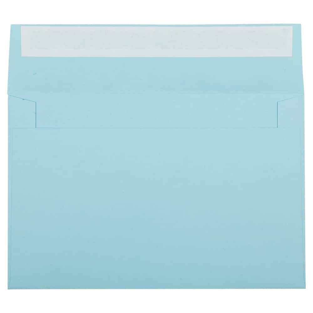JAM Paper 6" x 9" Colored Peel & Seal Invitation Envelopes