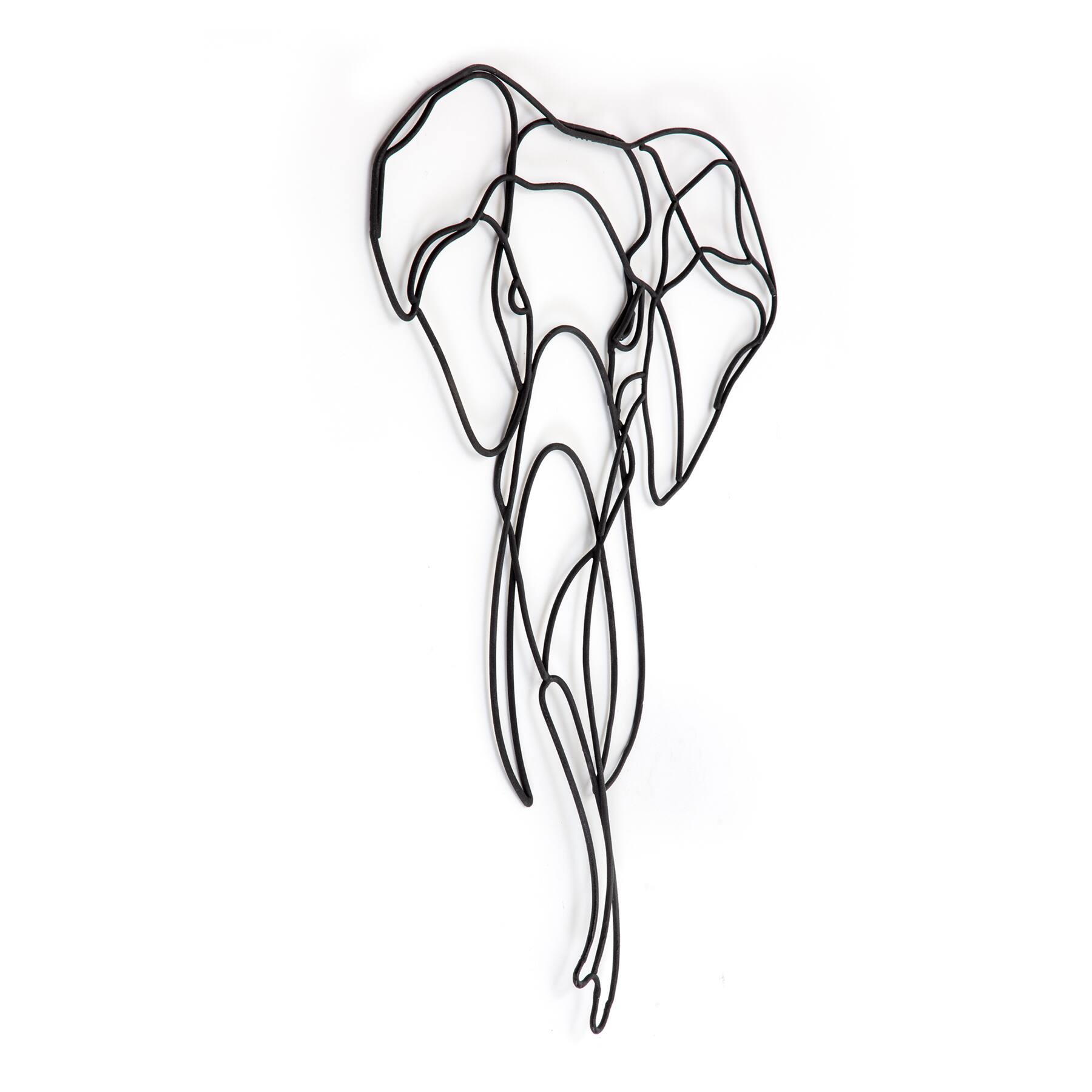 Habitat Decor 28" Asha Elephant Metal Wall Art