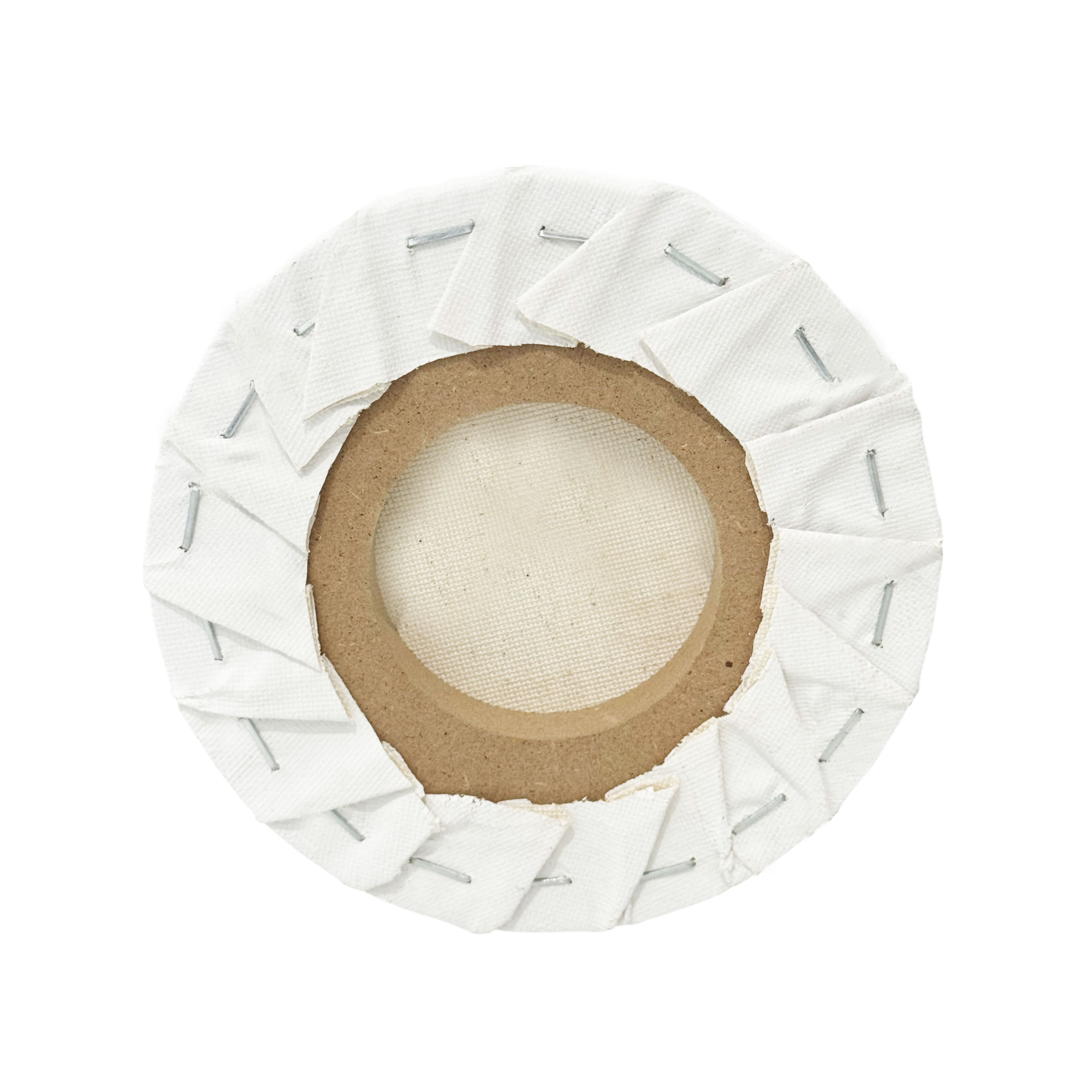 White Round Cotton Duck Canvas by Craft Smart™