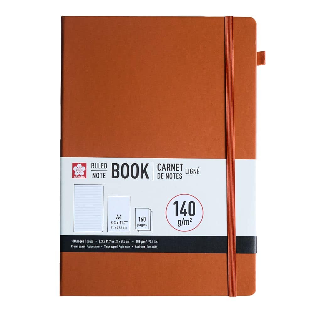 Sakura® 8.25" x 11.75" Ruled Notebook