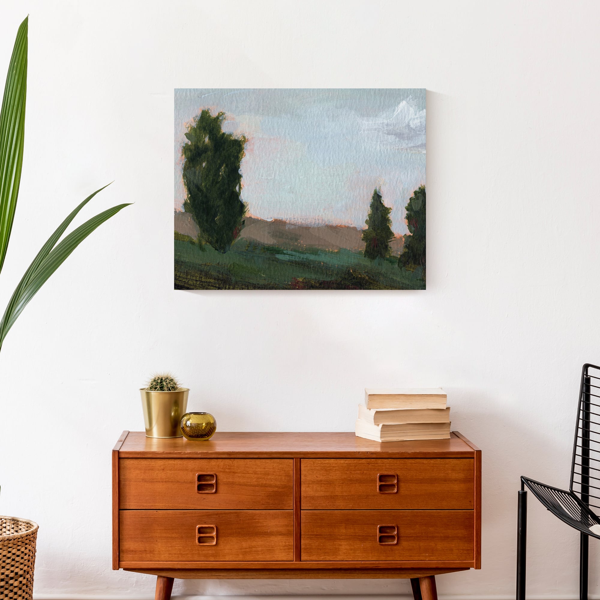 Mountain Pines 20" x 16" Canvas Wall Art