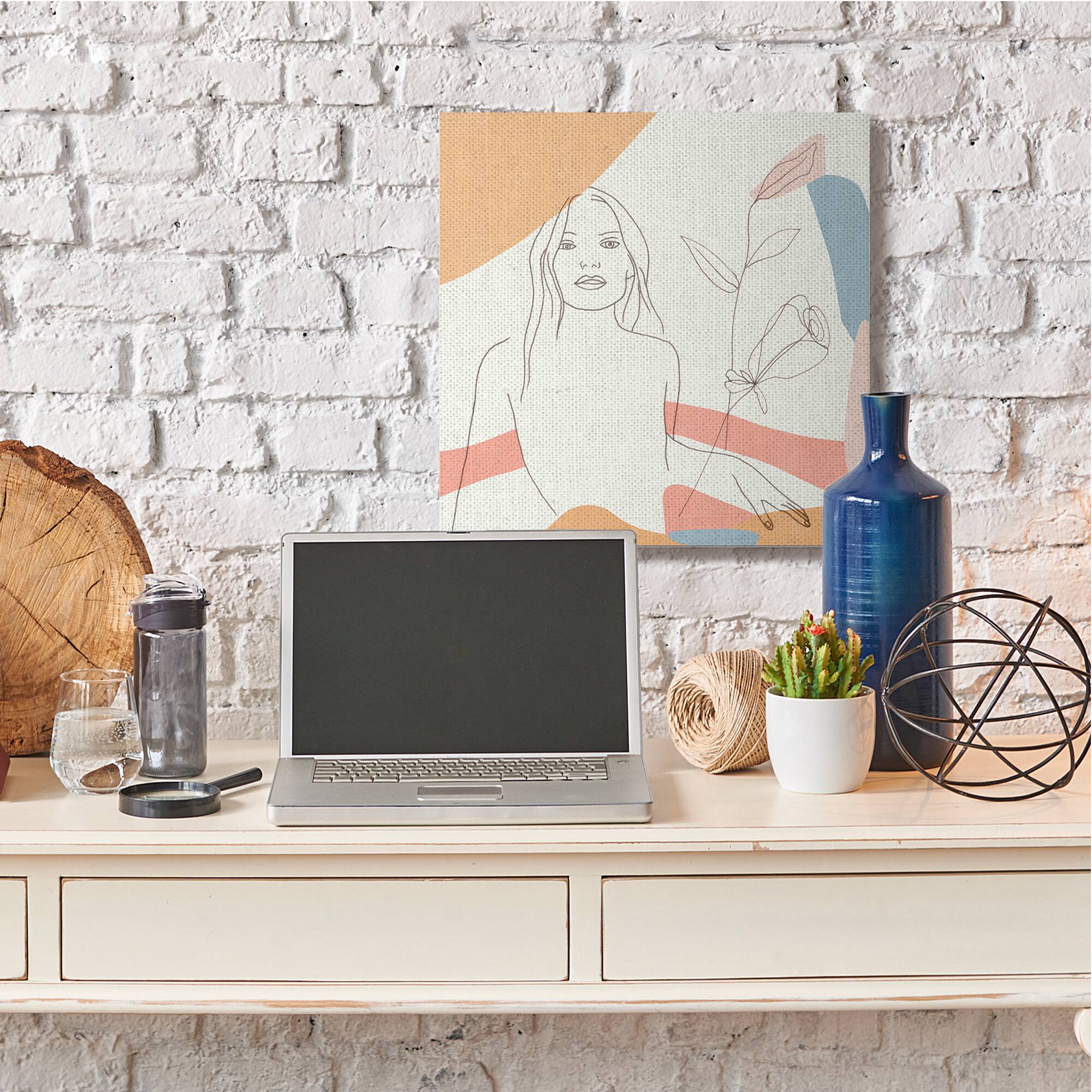 Stupell Industries Female Figure Study Canvas Wall Art