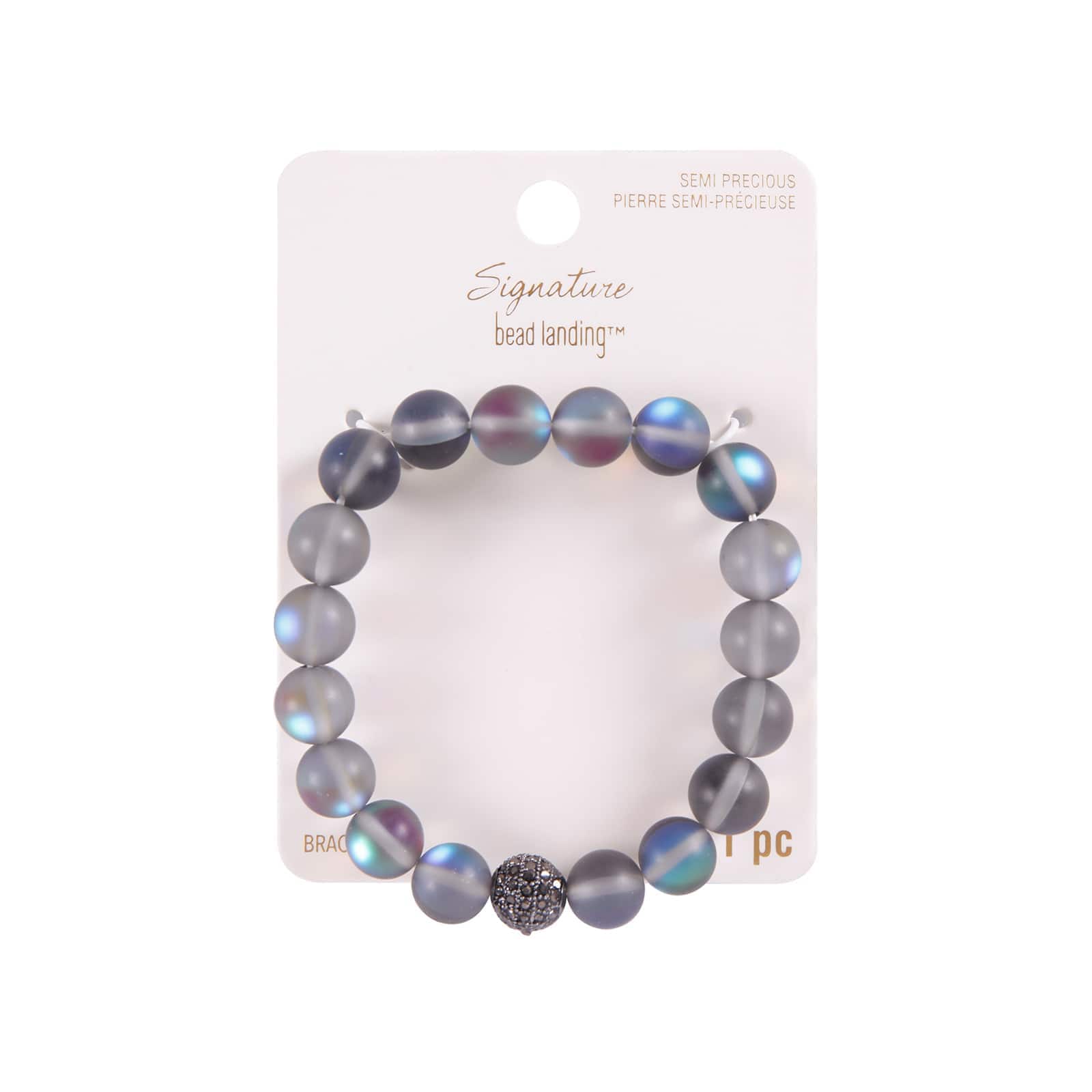 Signature Color Shop Black Moonstone Bracelet By Bead Landing