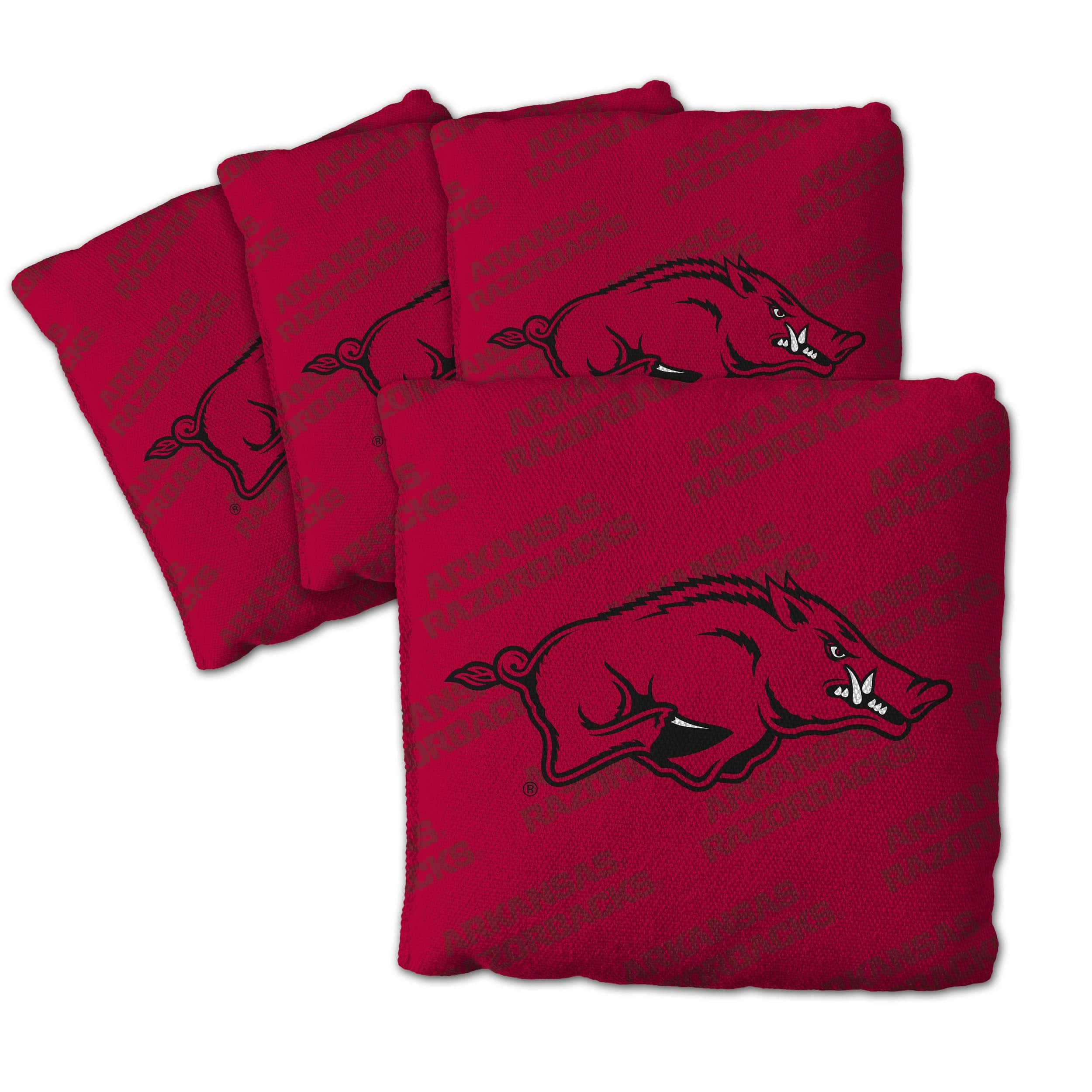 NCAA Cornhole Bags, 4ct. By Youthefan in Arkansas Razorbacks | Michaels®