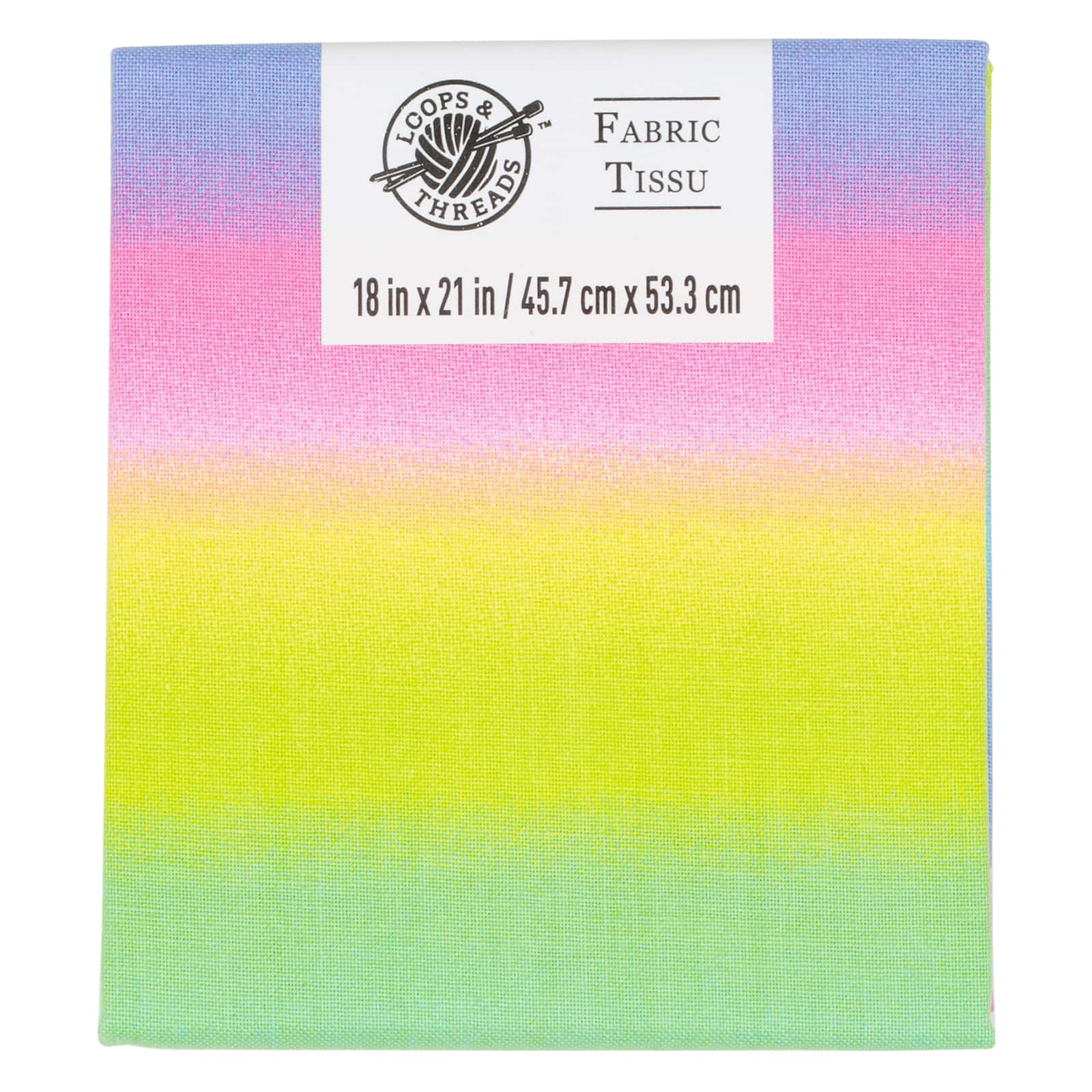 Colorful Ombre Cotton Fabric by Loops & Threads™