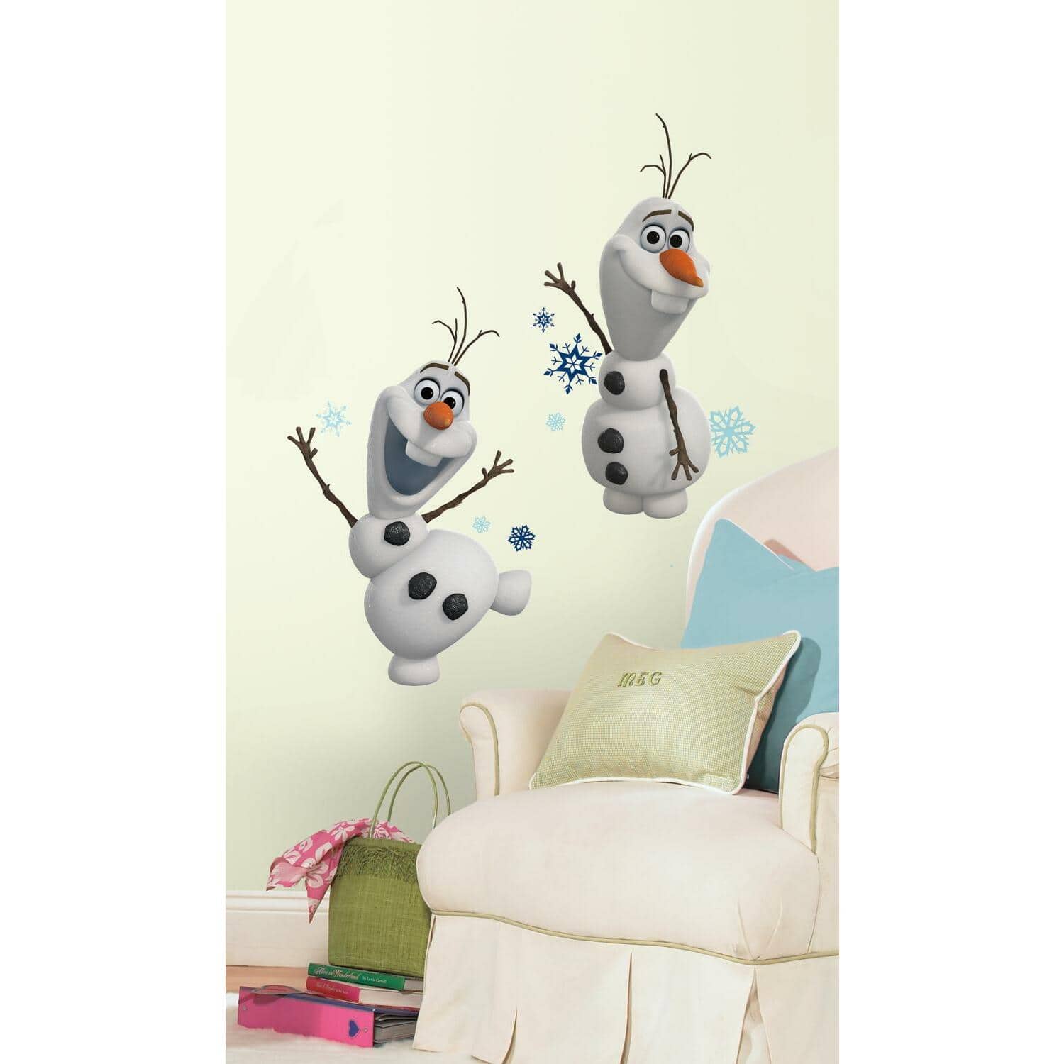 RoomMates Frozen Olaf The Snowman Peel & Stick Decals