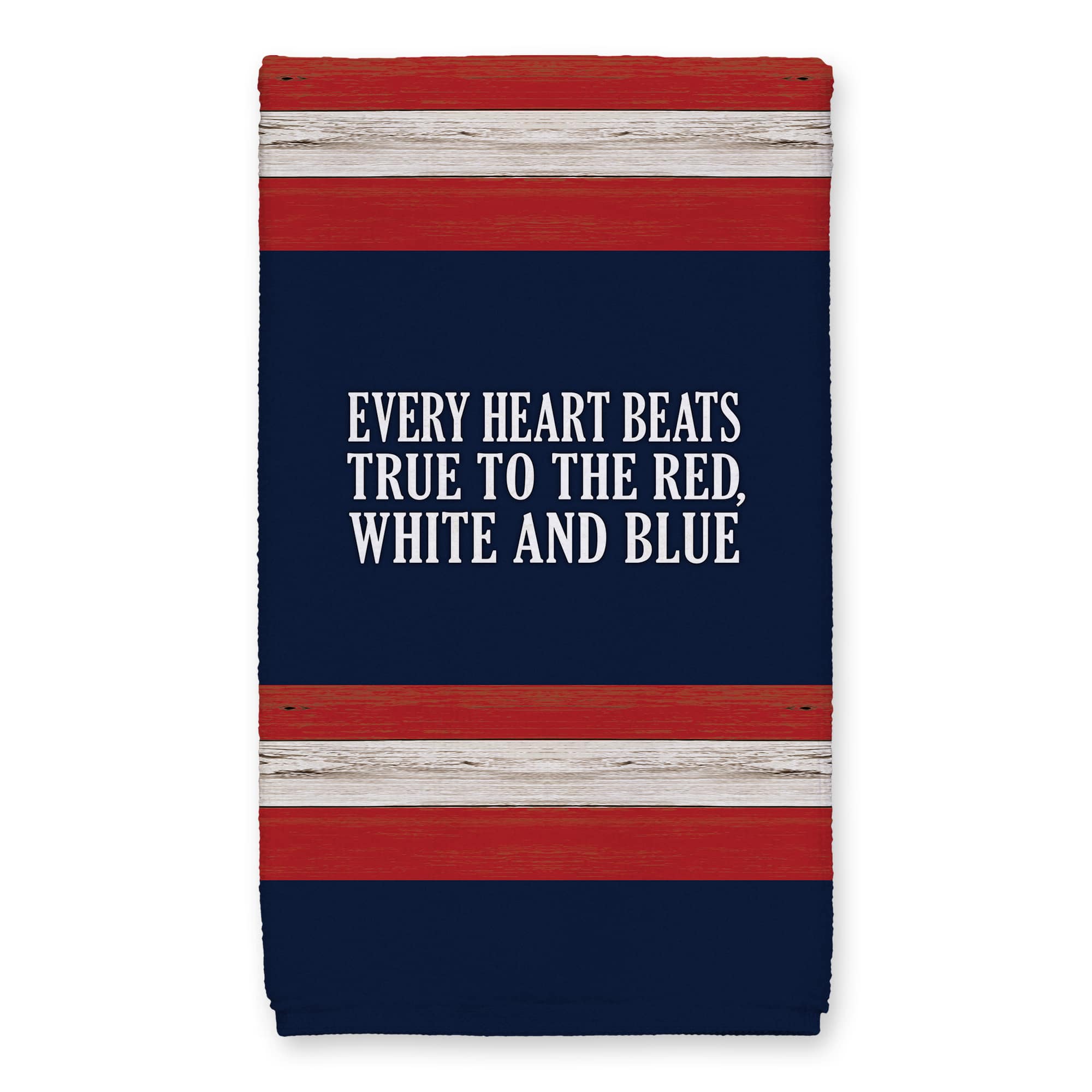 Every Heart Beats True to the Red, White & Blue Tea Towel Set