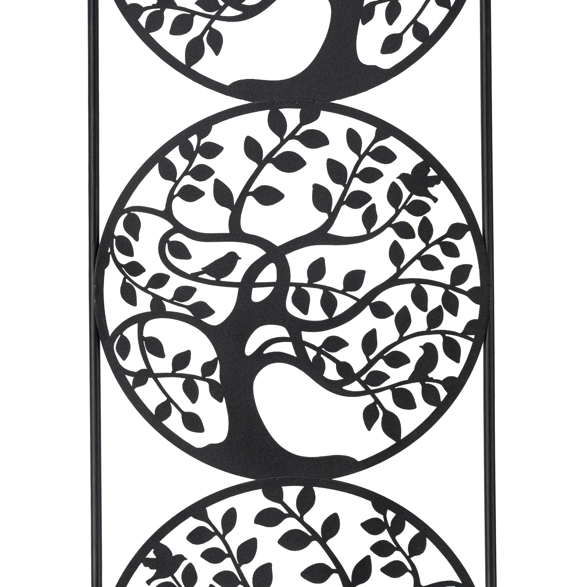 Glitzhome® 48" Metal Tree of Life Garden Trellis with Stakes