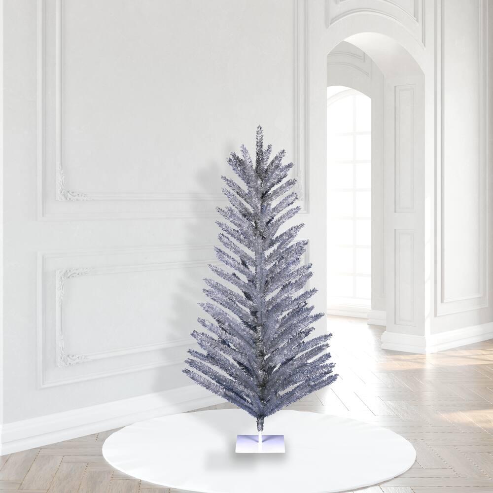 6ft. Unlit Vintage Aluminum Artificial Christmas Tree