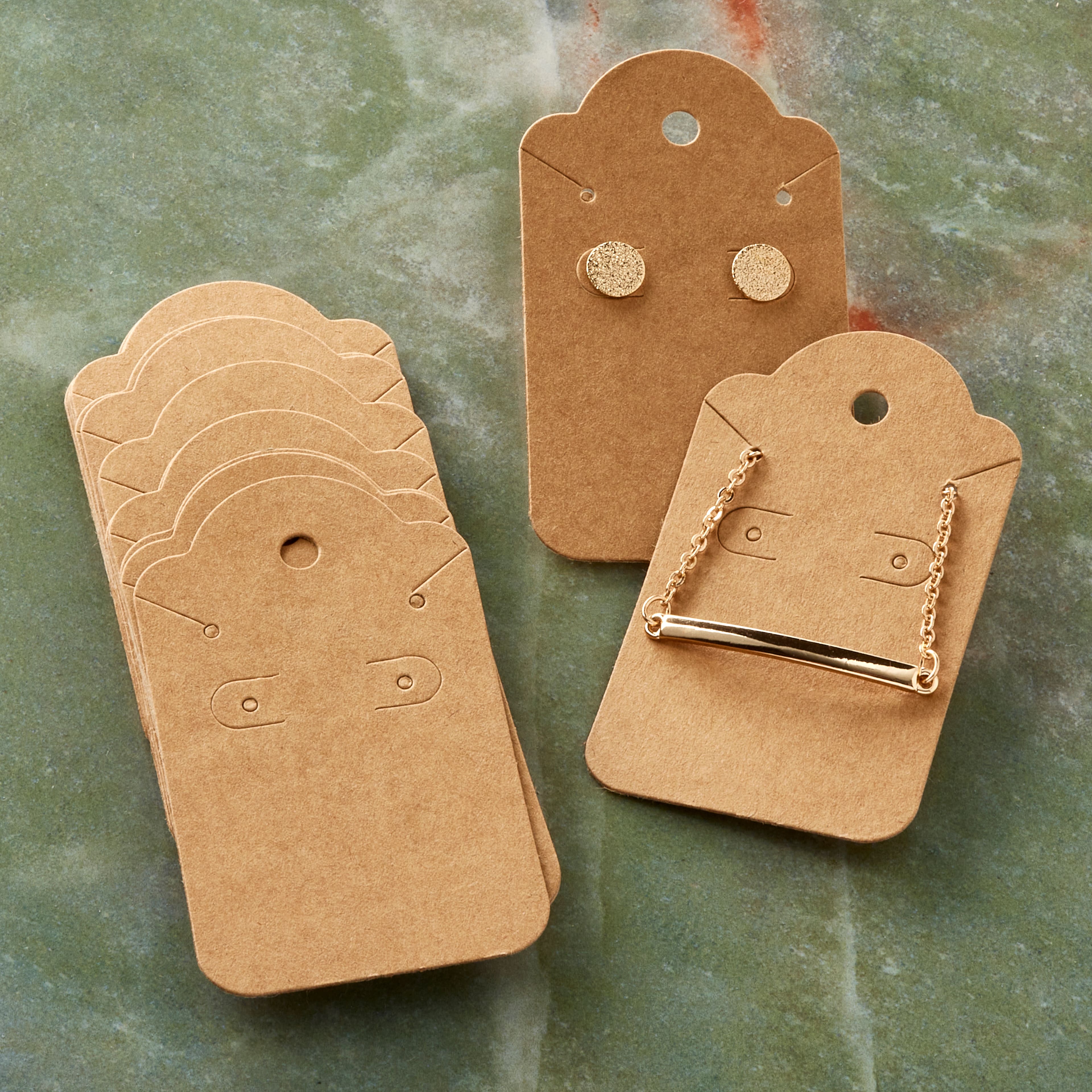 12 Packs: 75 ct. (900 total) Necklace & Earring Cards by Bead Landing™