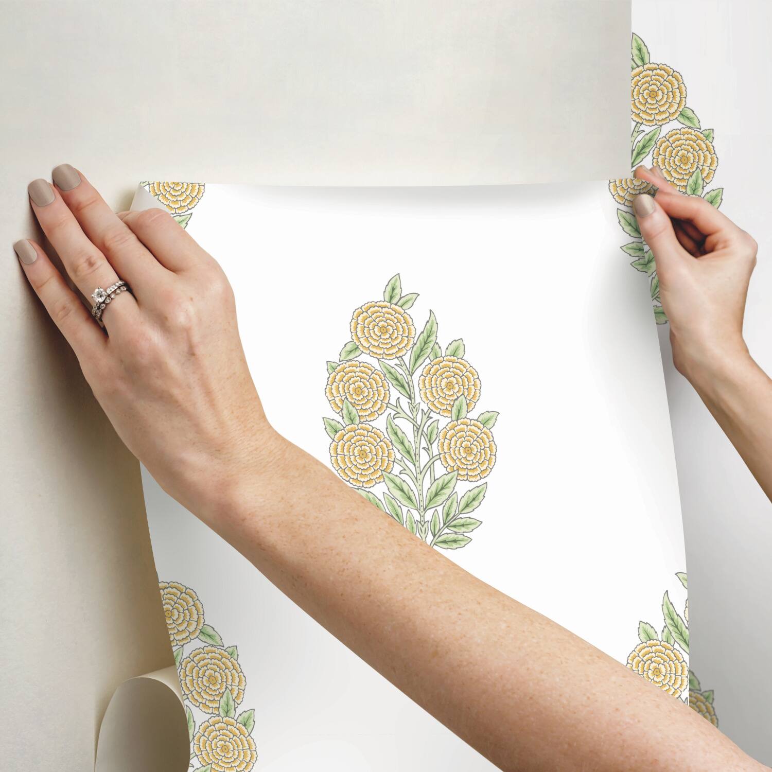 RoomMates Tamara Day Dutch Floral Peel & Stick Wallpaper