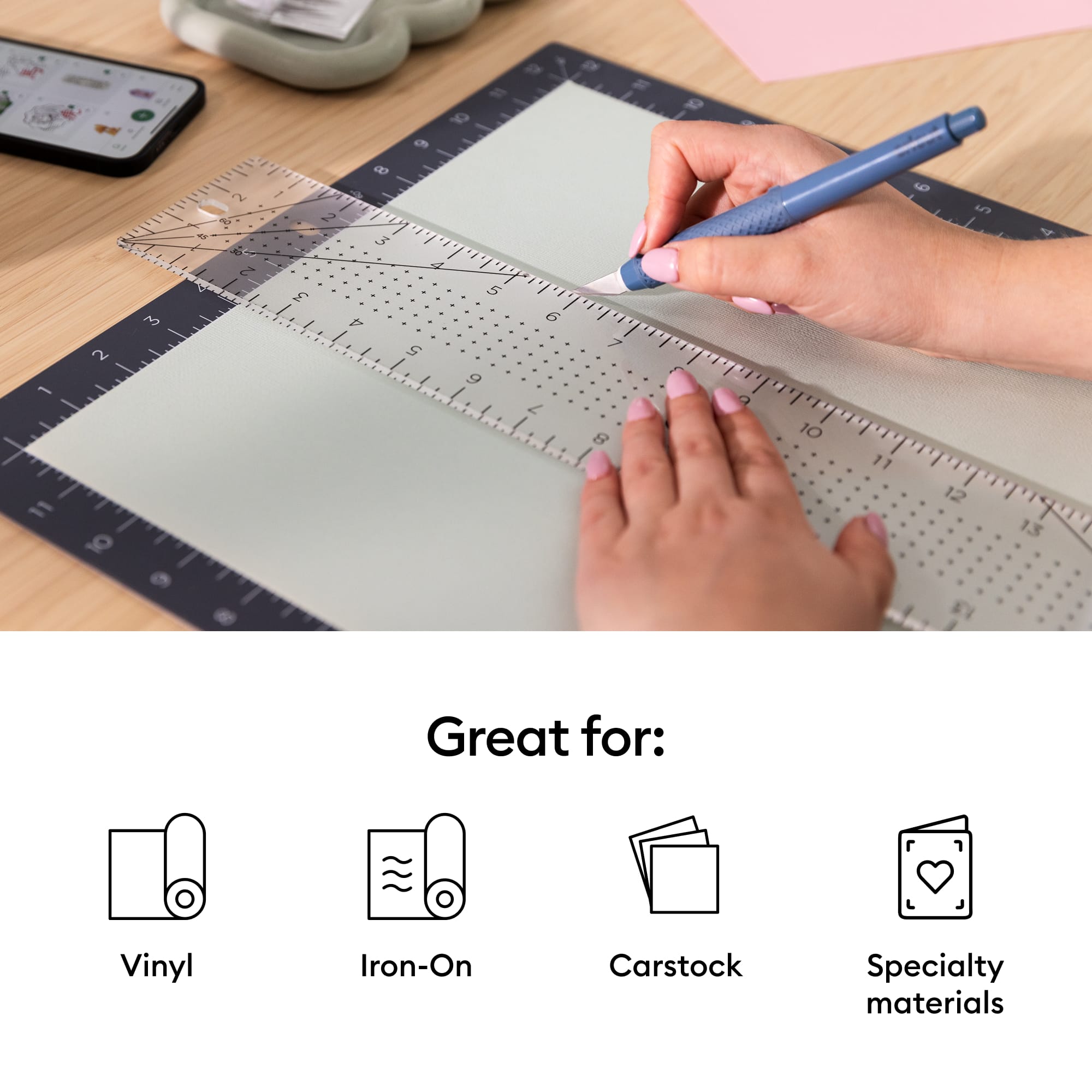 Cricut® TrueControl™ Blue Craft Knife & Weeding Kit