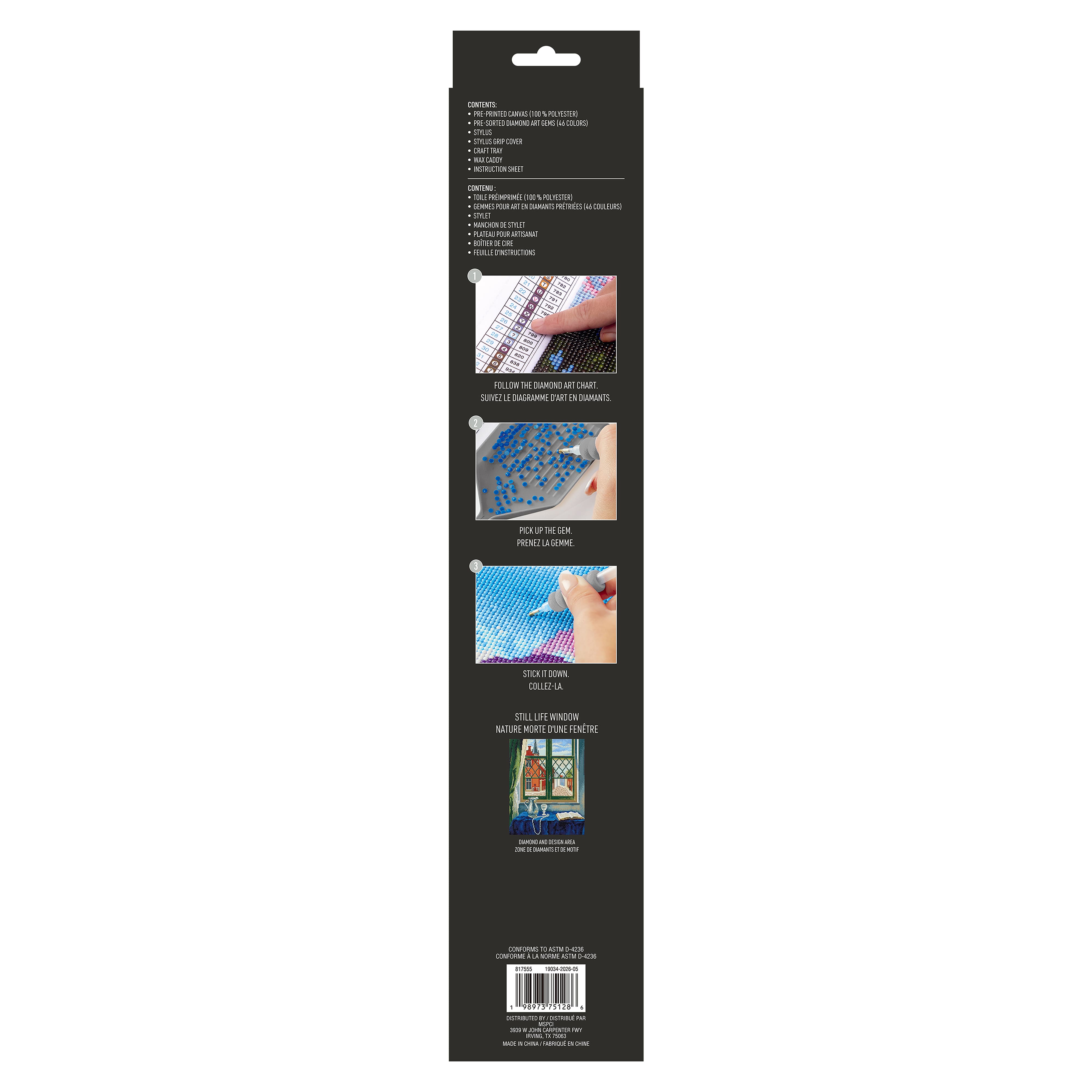 16" x 20" Still Life Window Diamond Art Kit by Make Market®