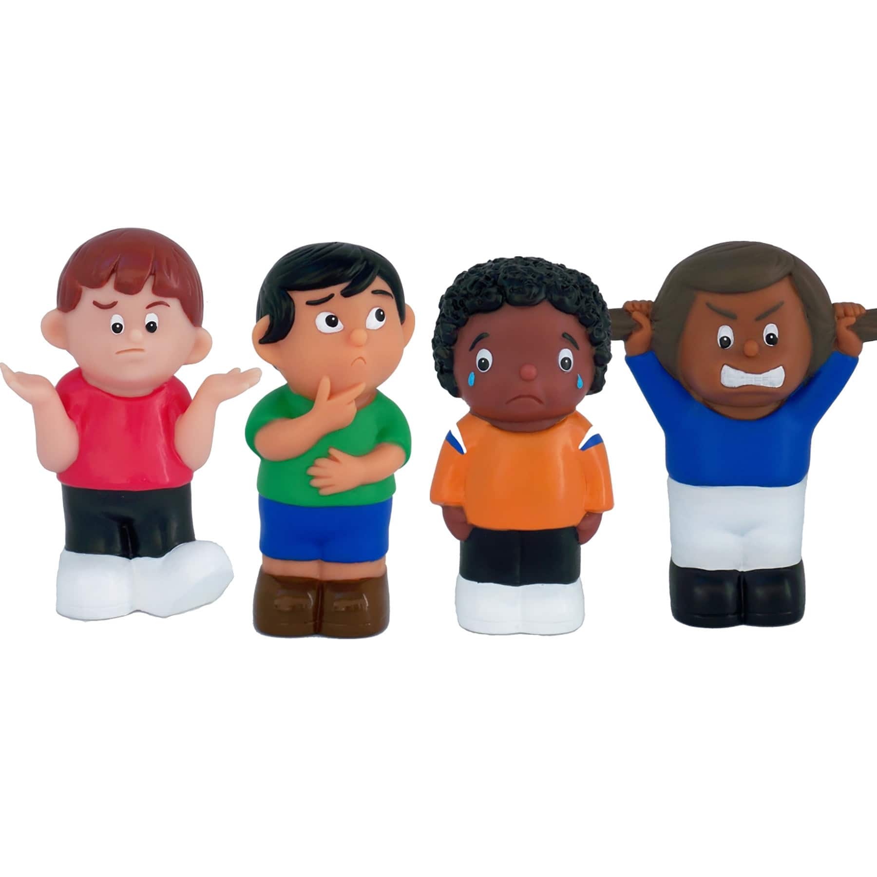 Get Ready Kids Friends with Feelings Multicultural Emotions Figurines Set