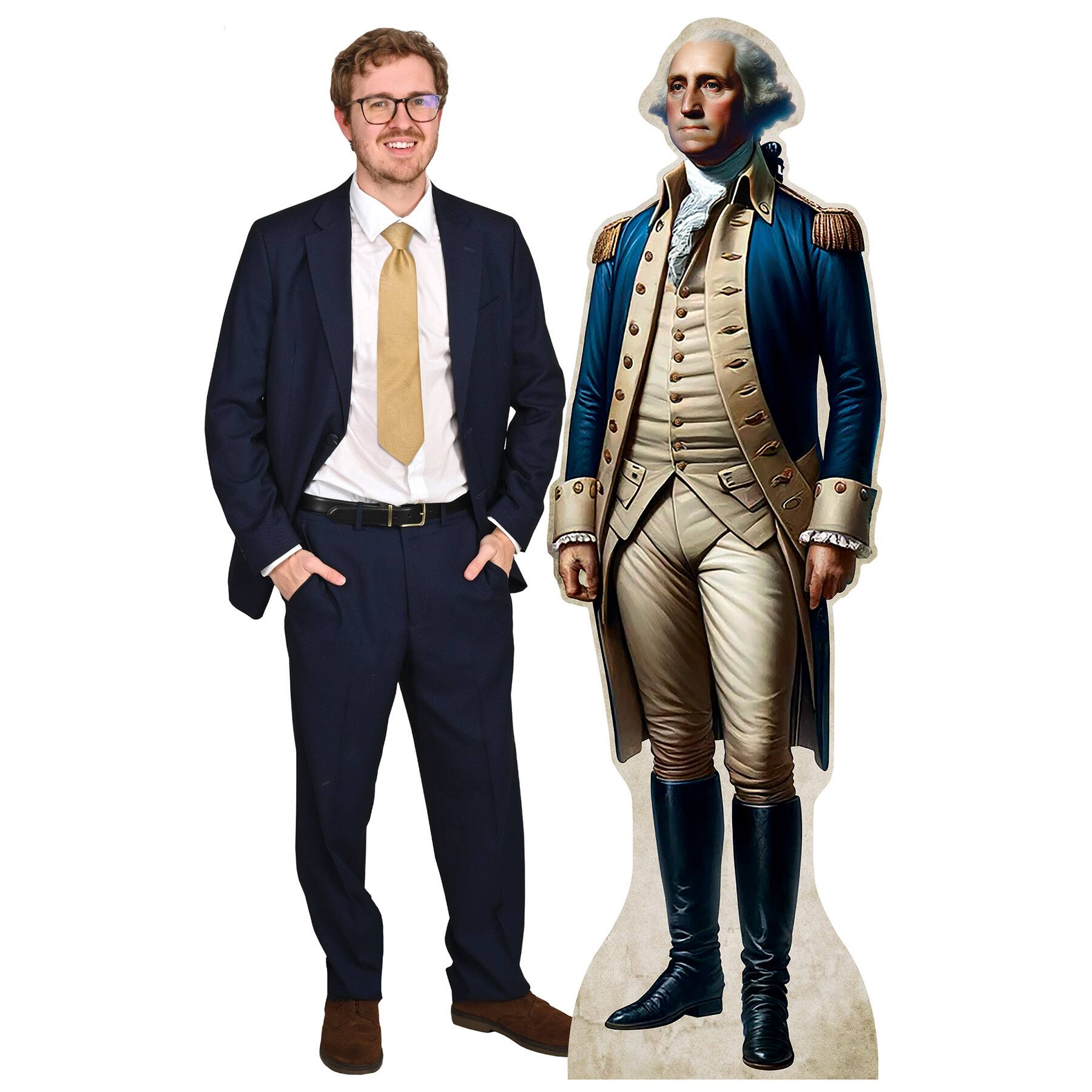 Beistle 23" x 6ft. George Washington Standup