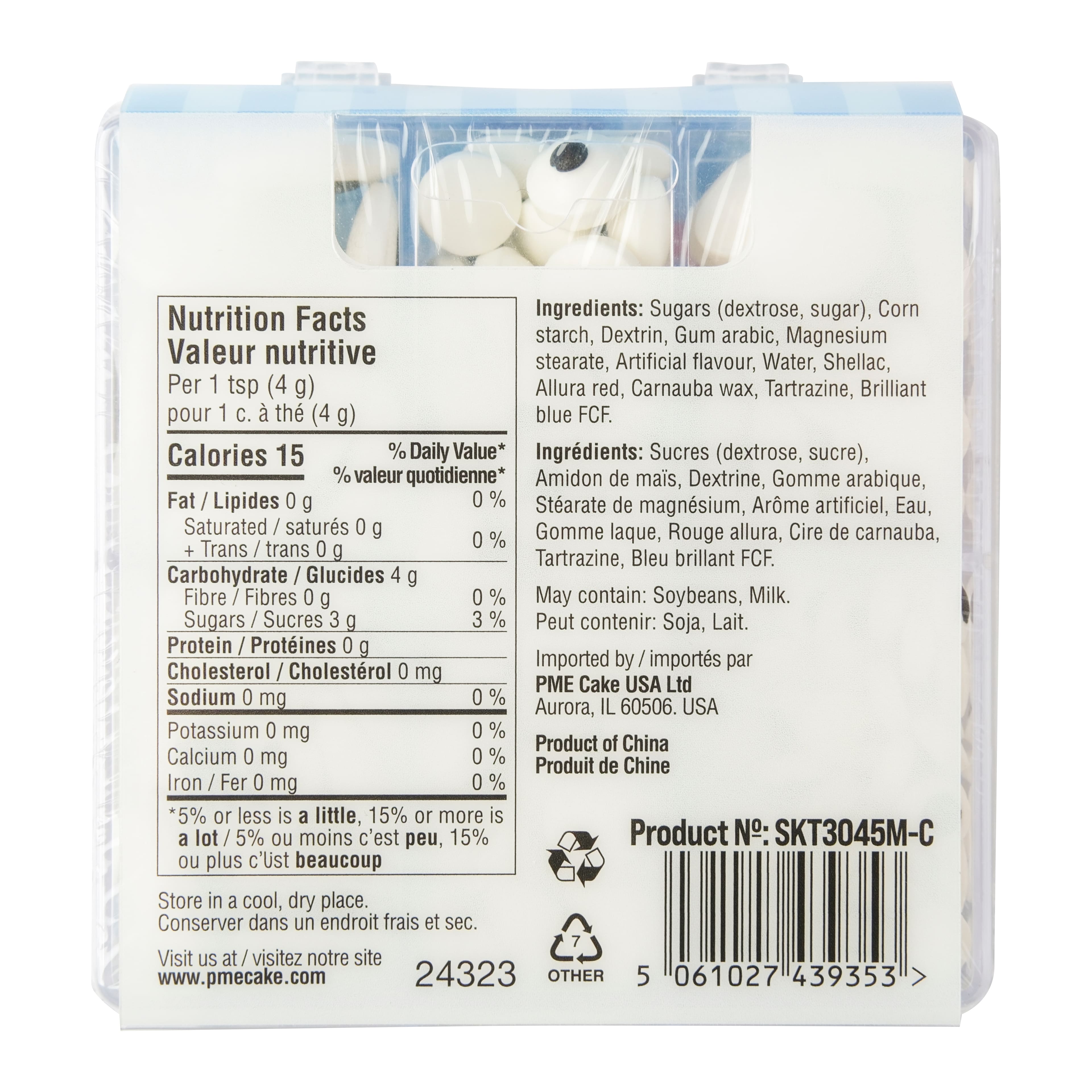 PME Cake Sweet Street® Googly Eye Sprinkle Mix