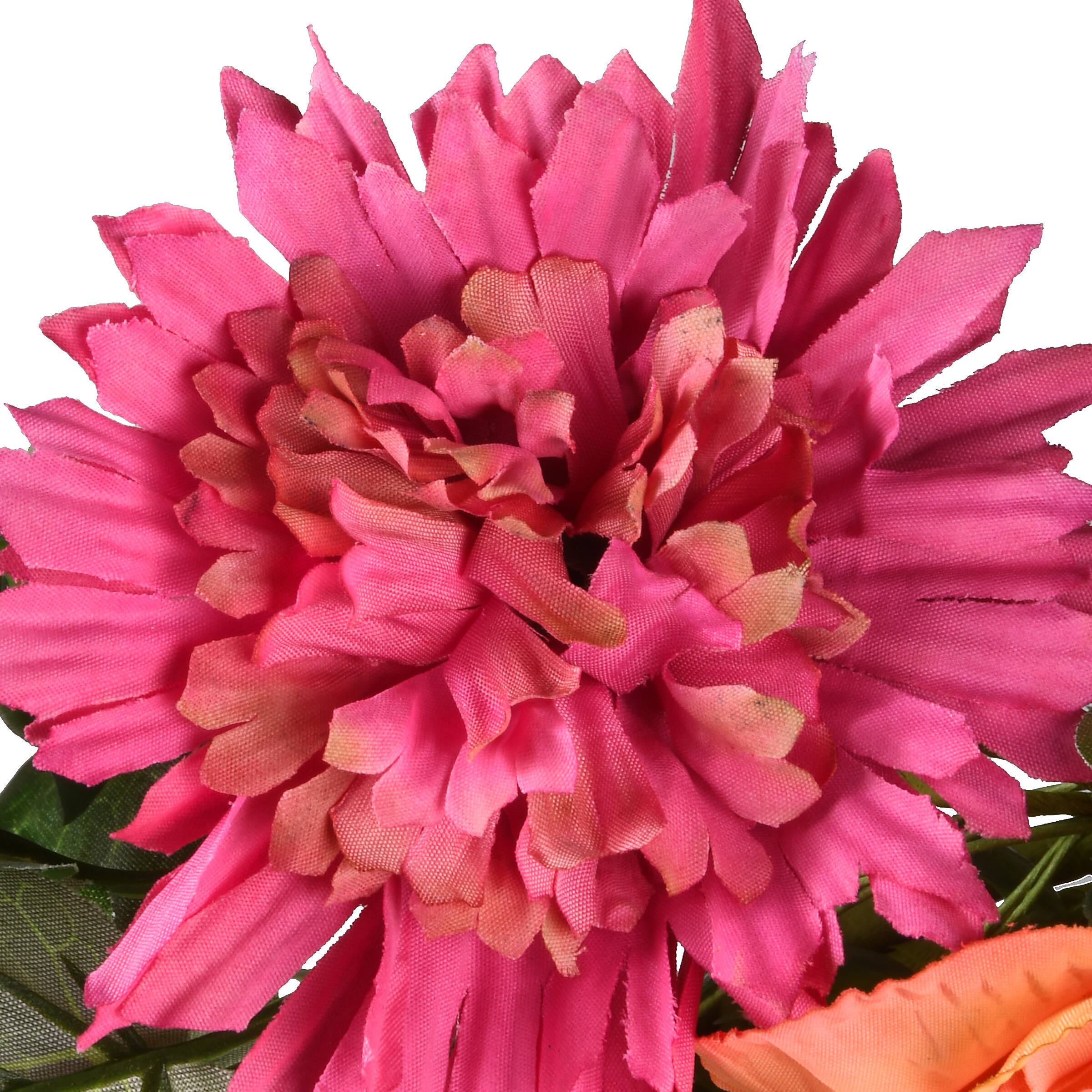 3ft. Spring Peony Flowers Mailbox Swag
