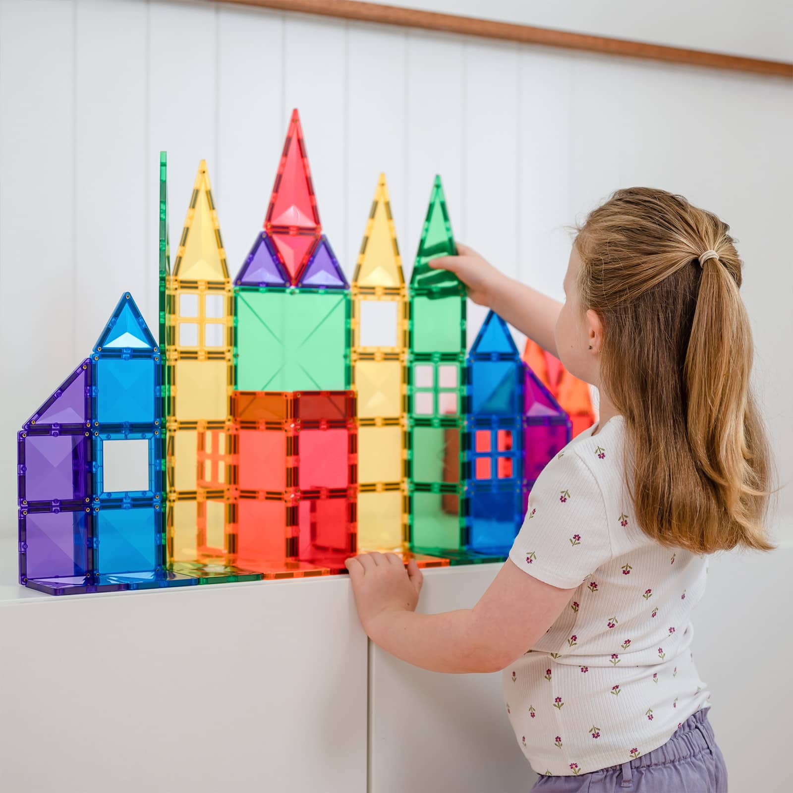 Connetix® Magnetic Tiles Rainbow Creative Set