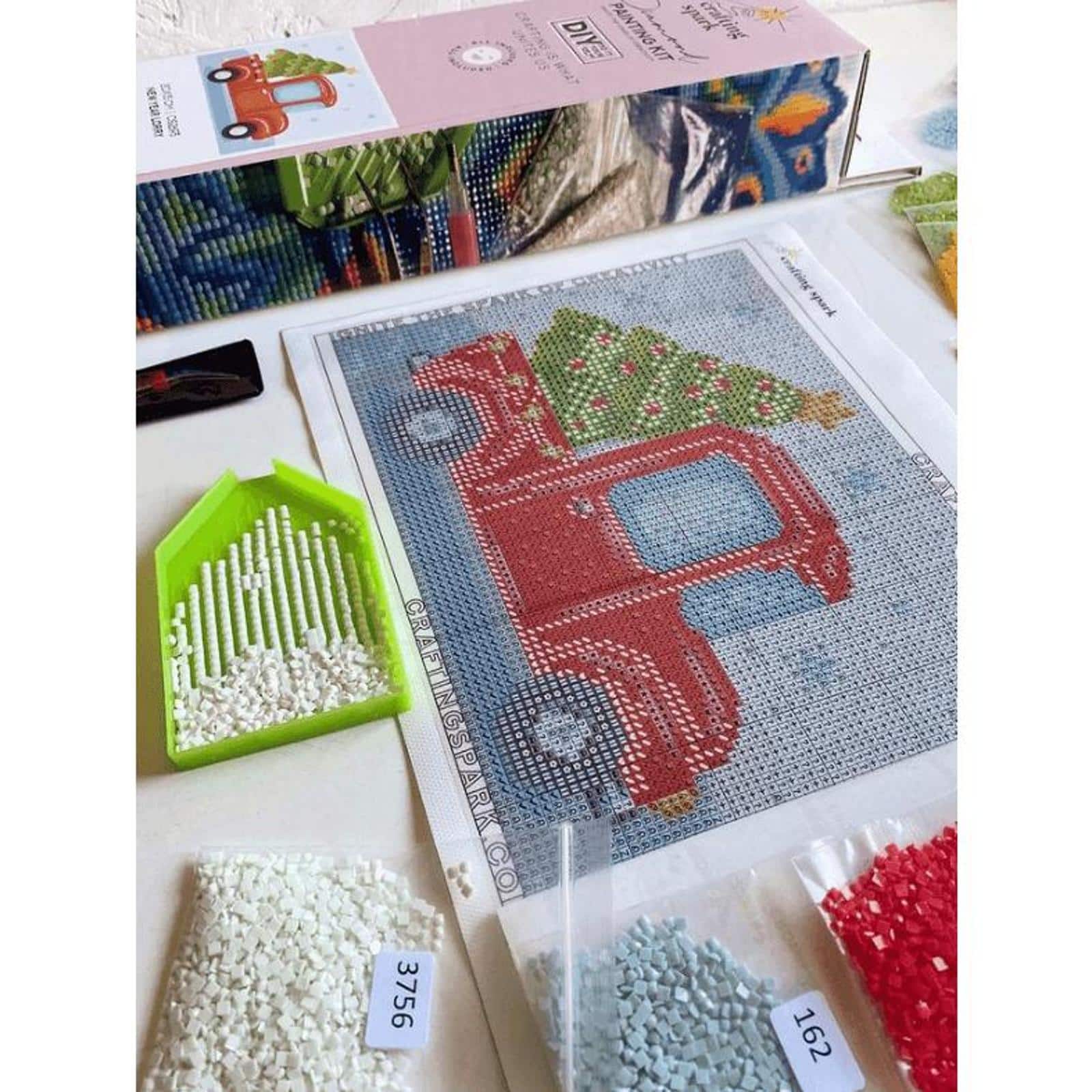 Oven Christmas Morning  Cross Stitch Kit