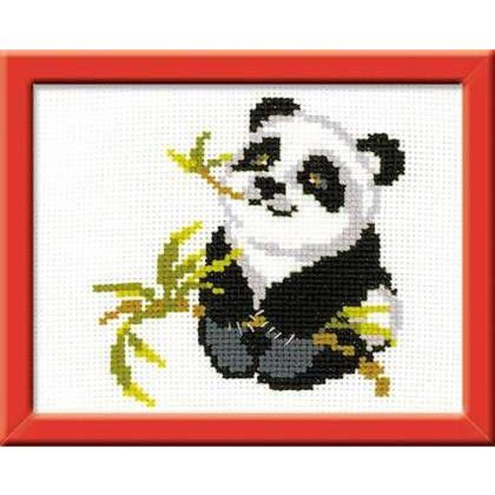 RIOLIS Panda Counted Cross Stitch Kit 