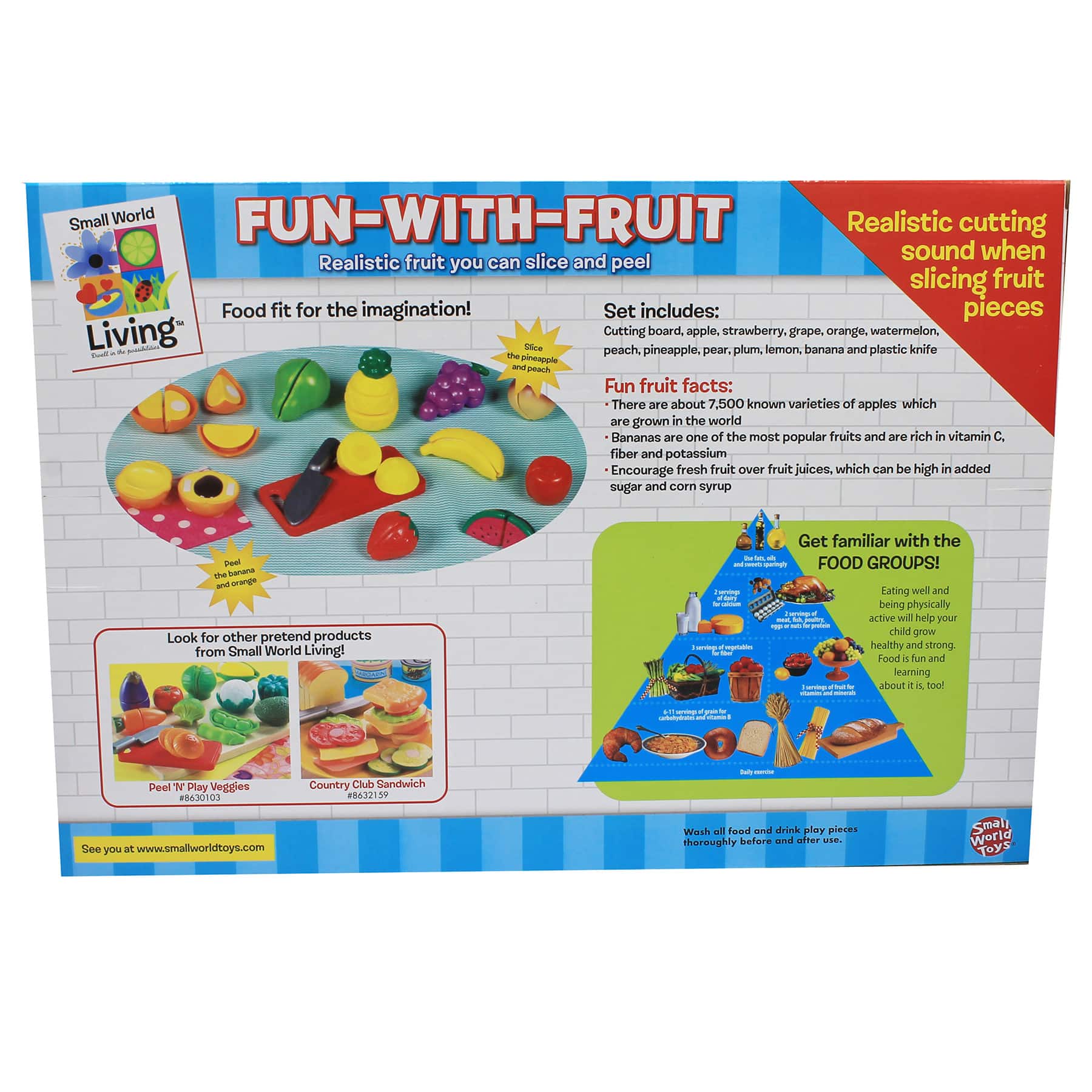 Small World Toys Fun With Fruit Play Set