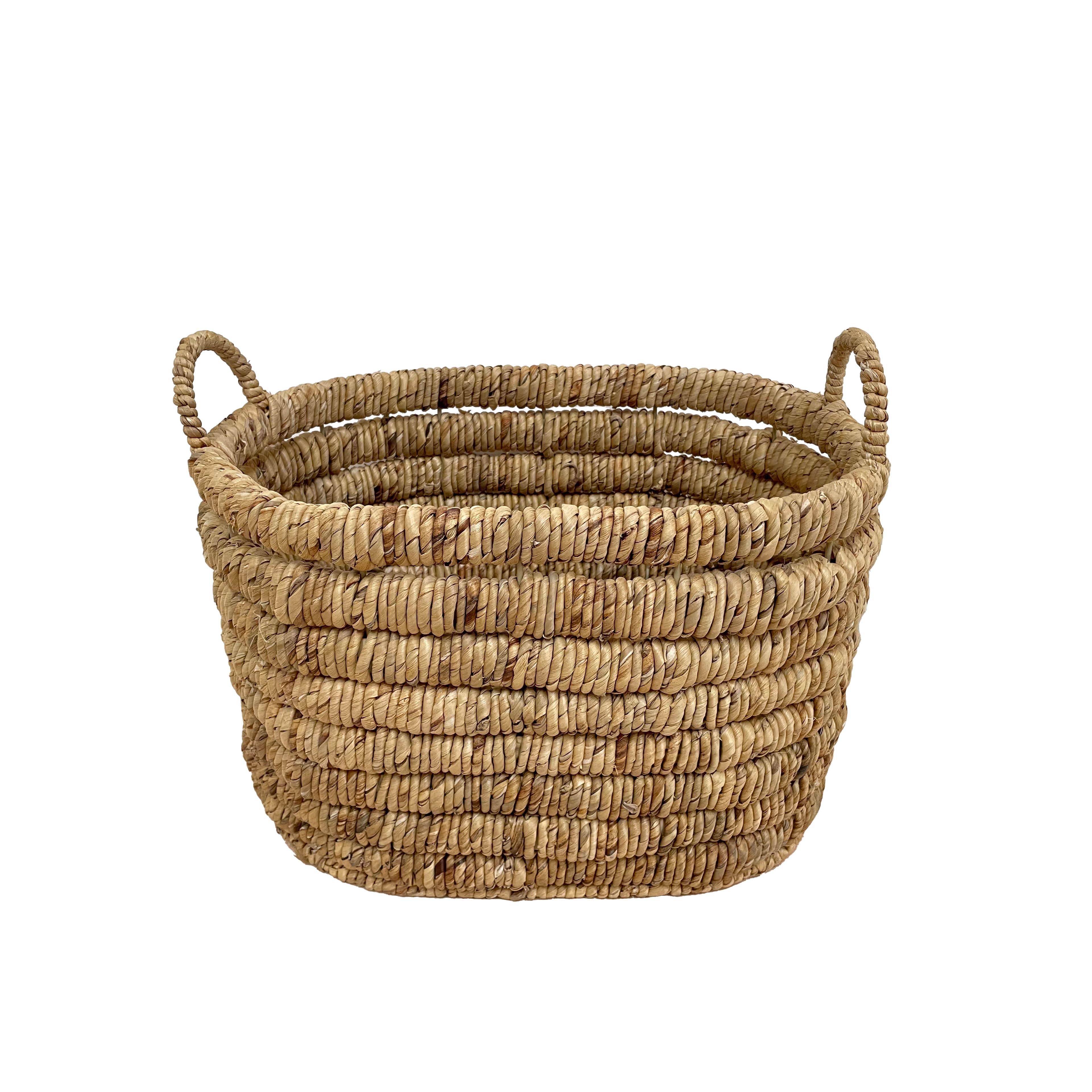Large Oval Water Hyacinth Basket by Ashland®