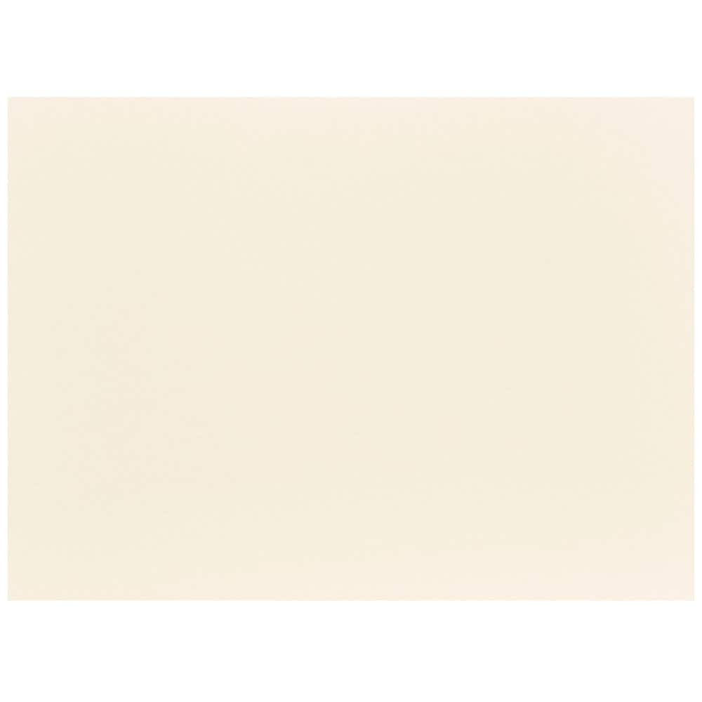 JAM Paper 5" x 7" Ivory Blank Flat Note Cards
