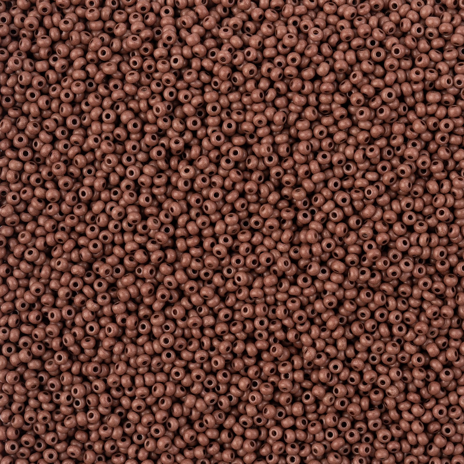 John Bead 11/0 Terra Intensive Matte Czech Glass Seed Beads, 23g