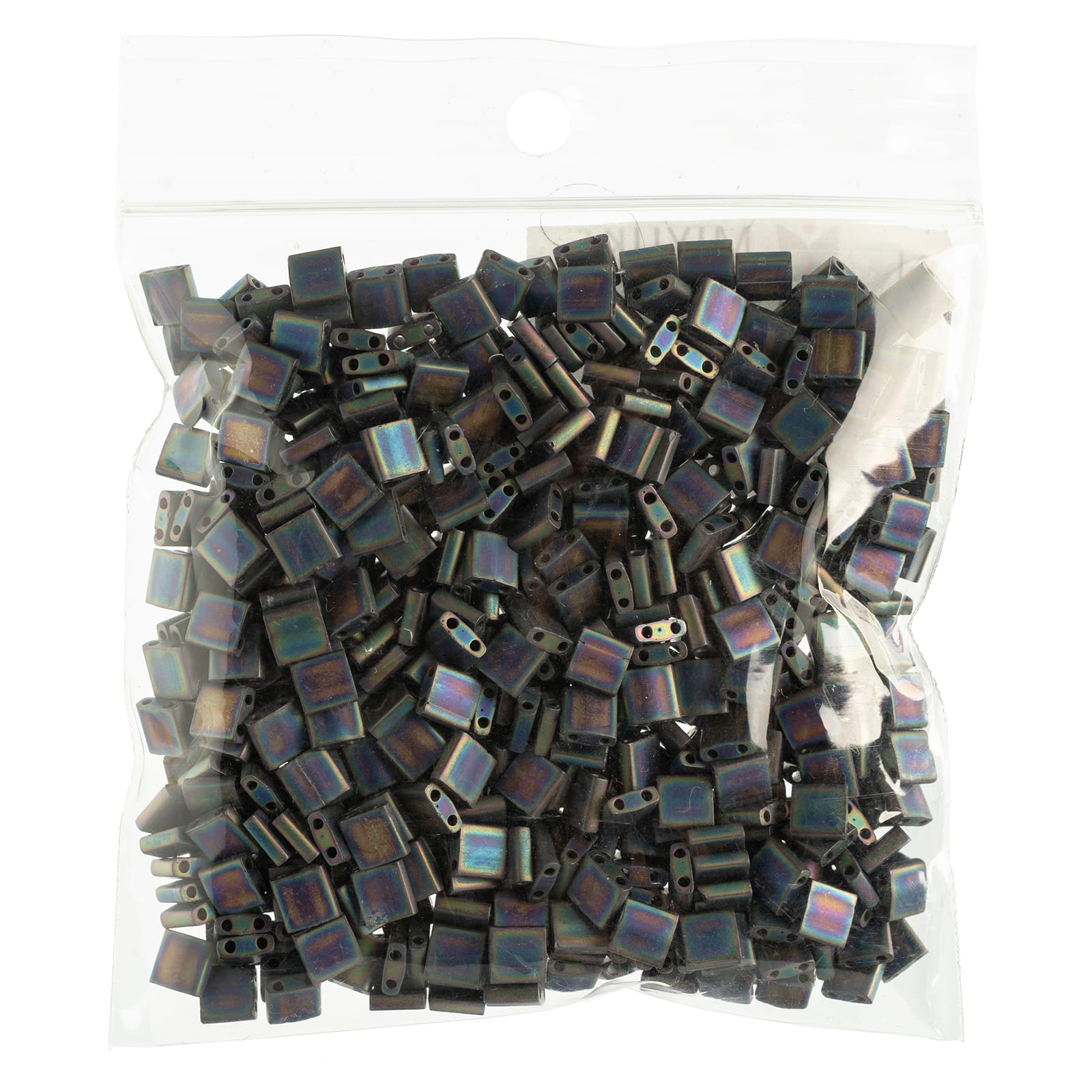 Miyuki® TILA® 5mm Opaque AB Matte Glass Beads