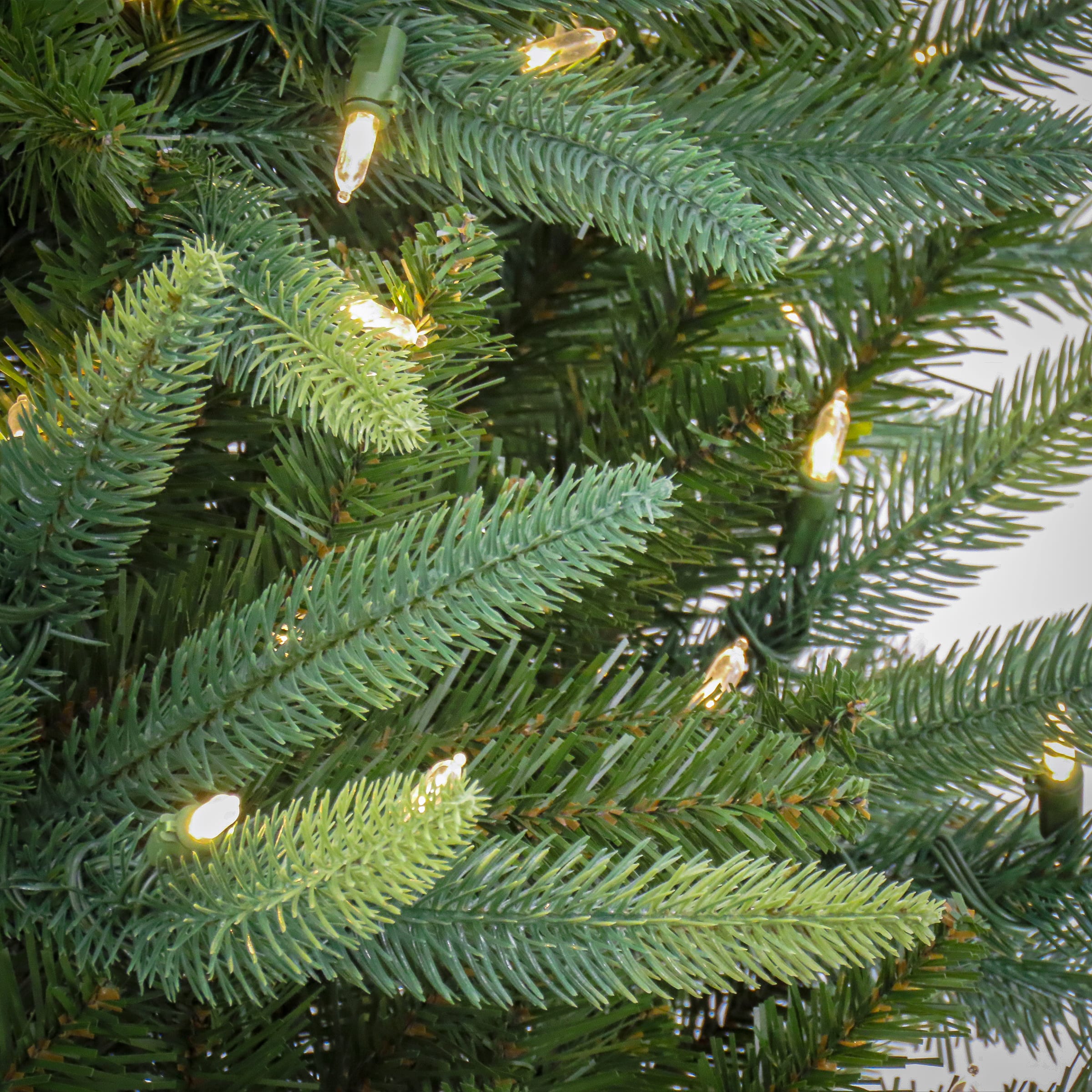 7.5ft. Pre-Lit Spada Pine Artificial Christmas Tree, Clear LED Lights