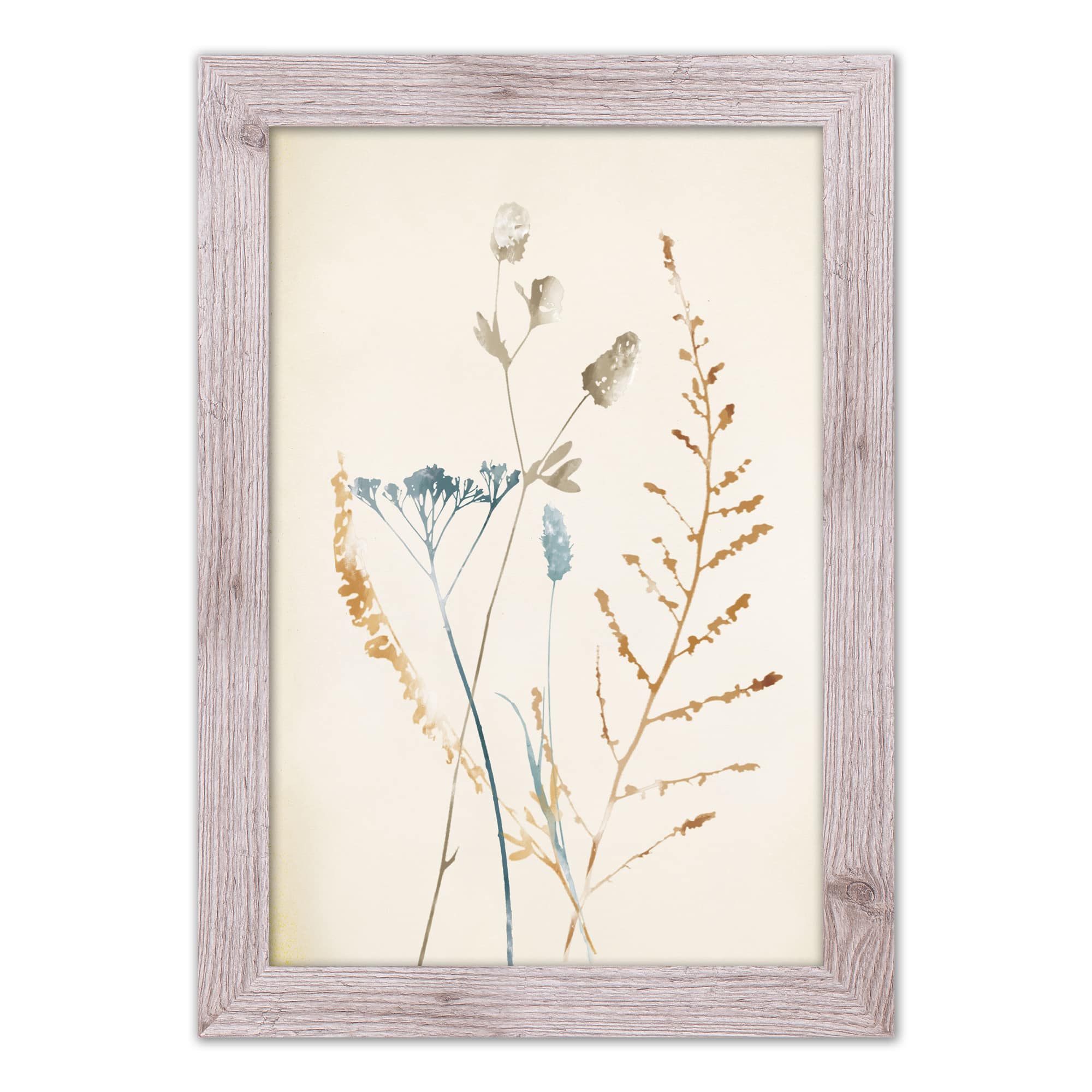 Wildflowers 16" x 24" Western White Framed Print