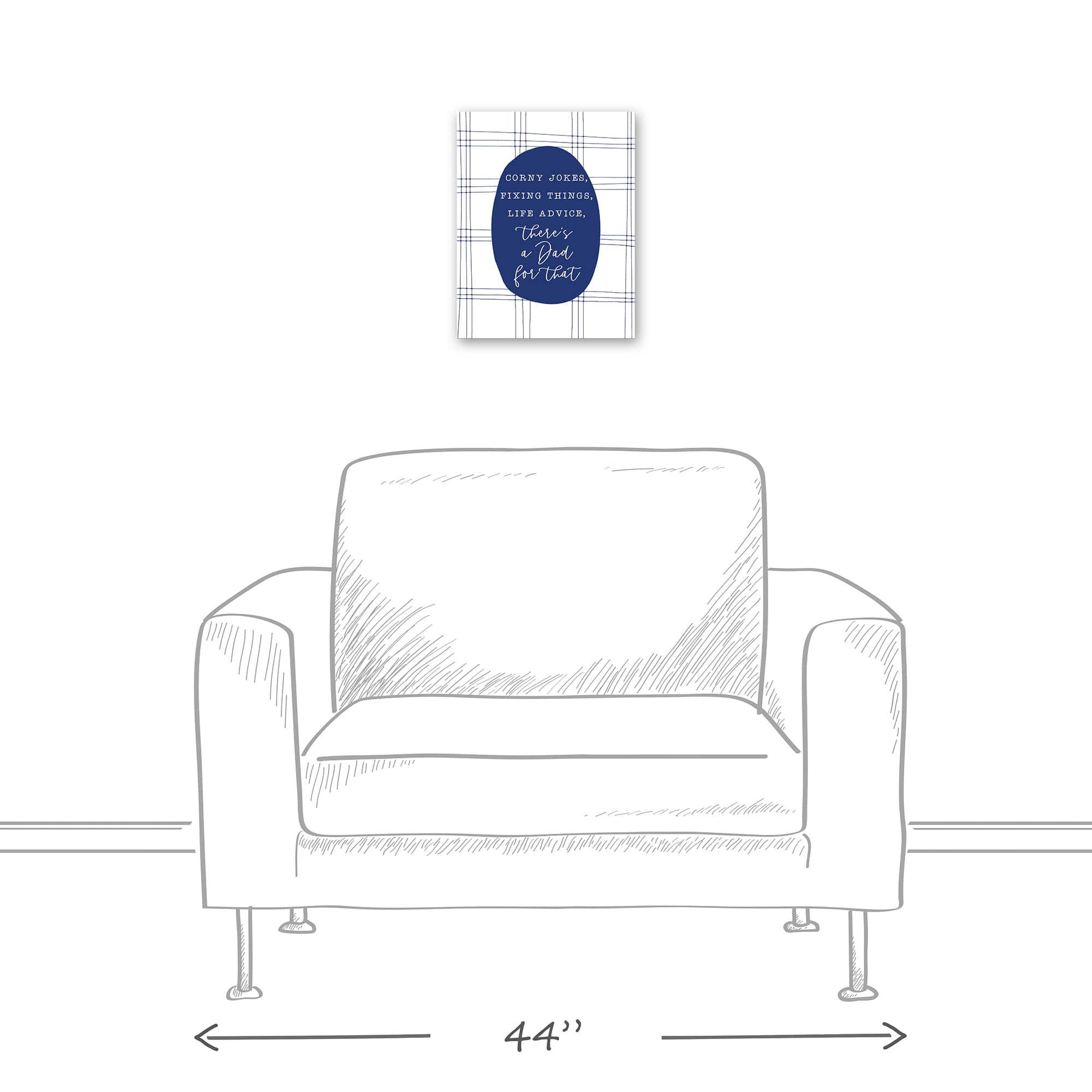 There's Dad For That Canvas Wall Art