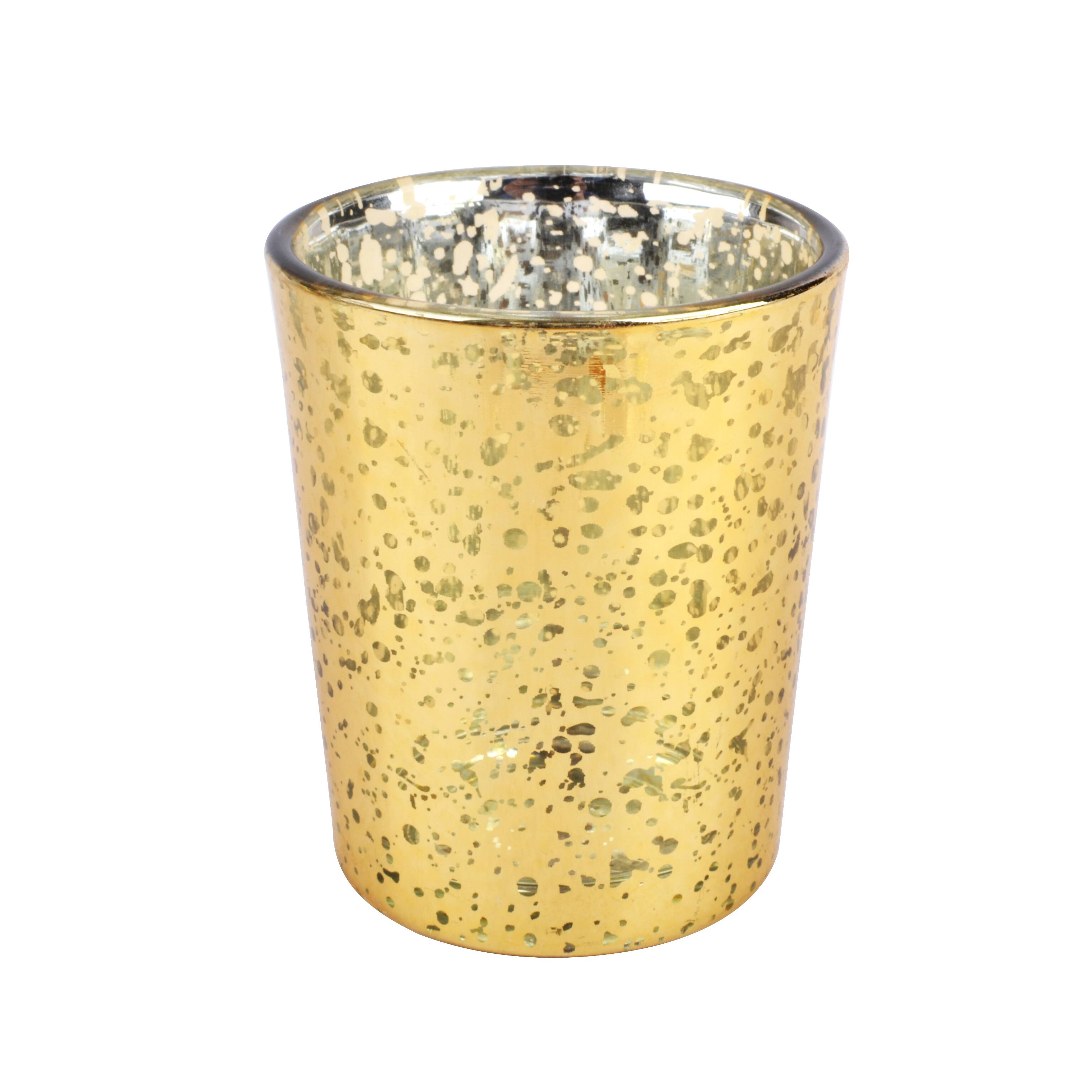 2.5" Mercury Glass Votive Holders