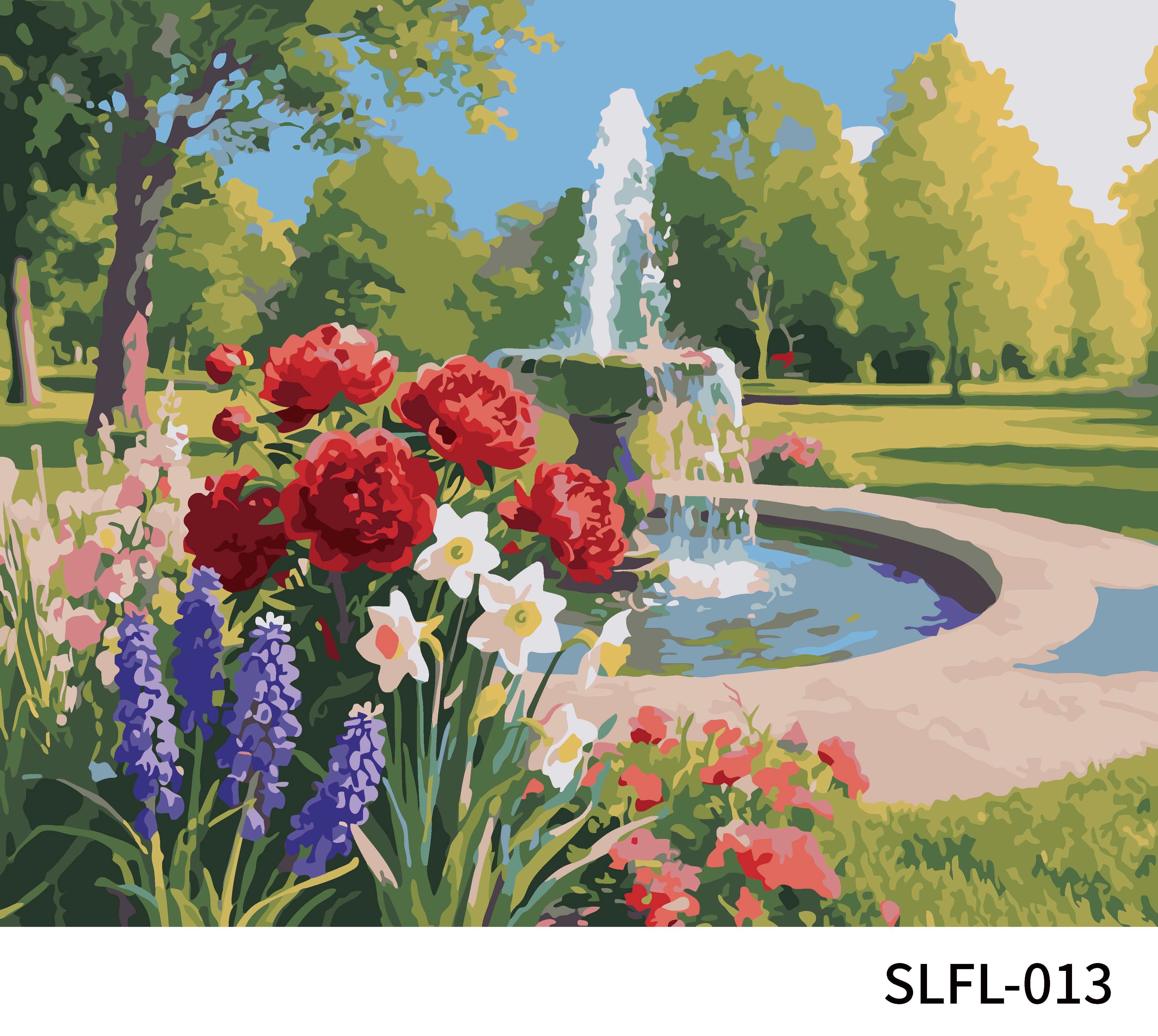 20" x 16" Fountain Paint-by-Number Kit by Artist's Loft®
