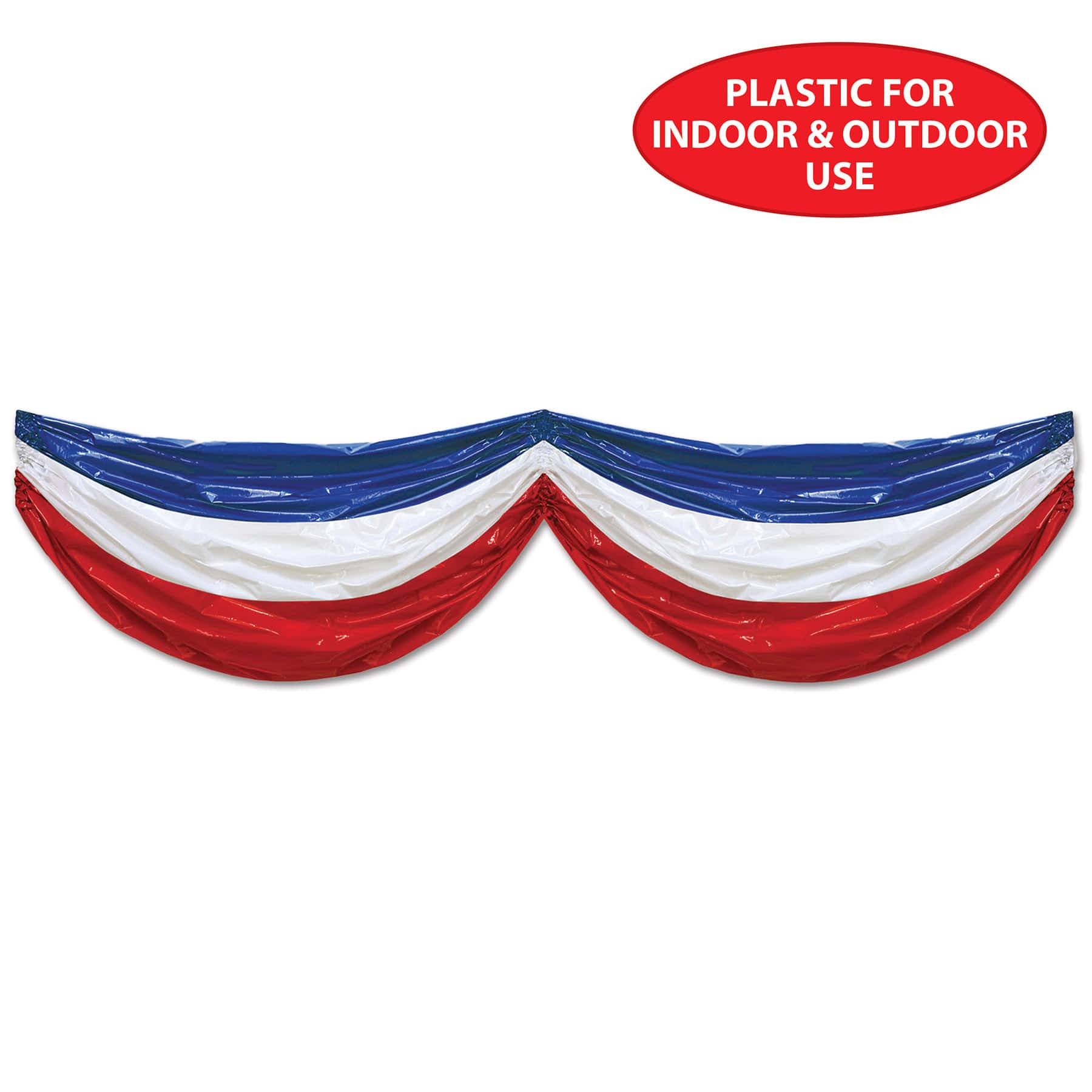 Beistle 15ft. Patriotic Plastic Bunting