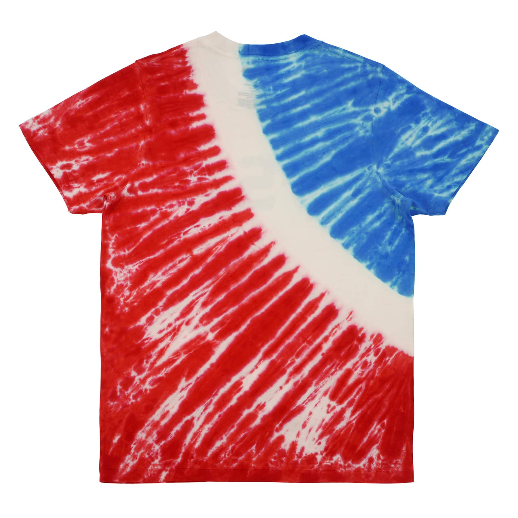 Red, White & Blue USA Tie Dye Short Sleeve Adult T-Shirt by Celebrate It™